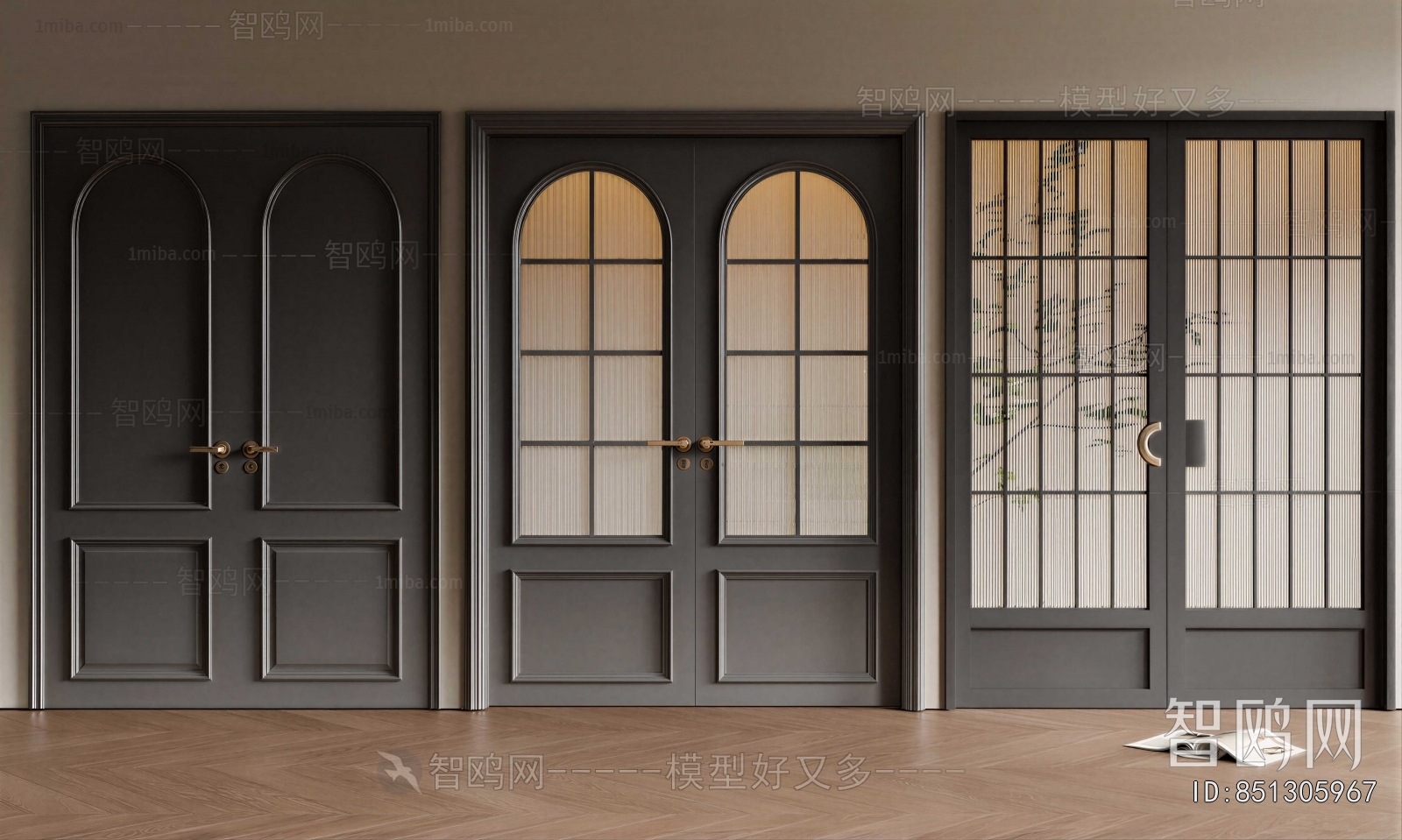 French Style Double Door