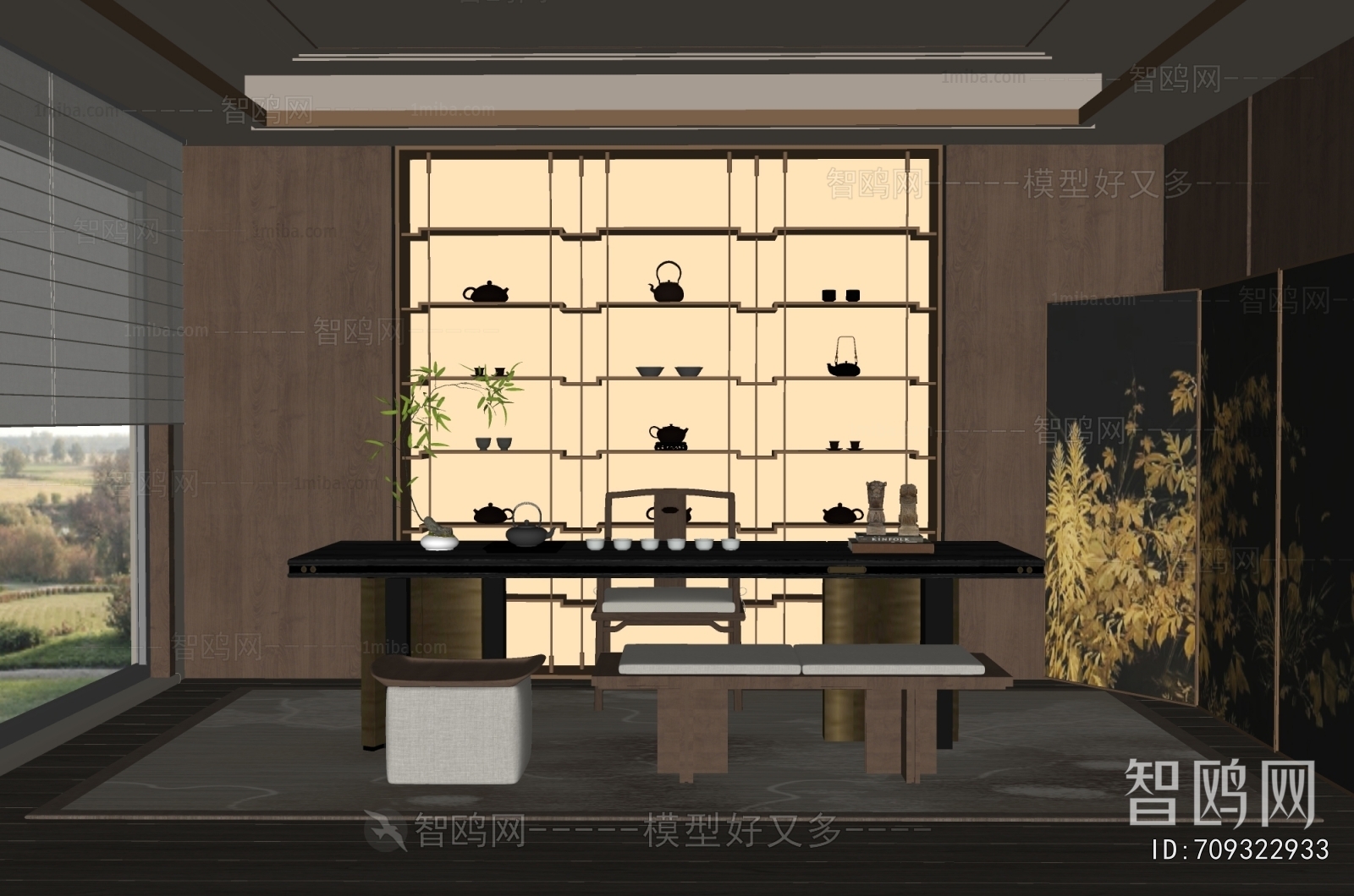 New Chinese Style Tea House