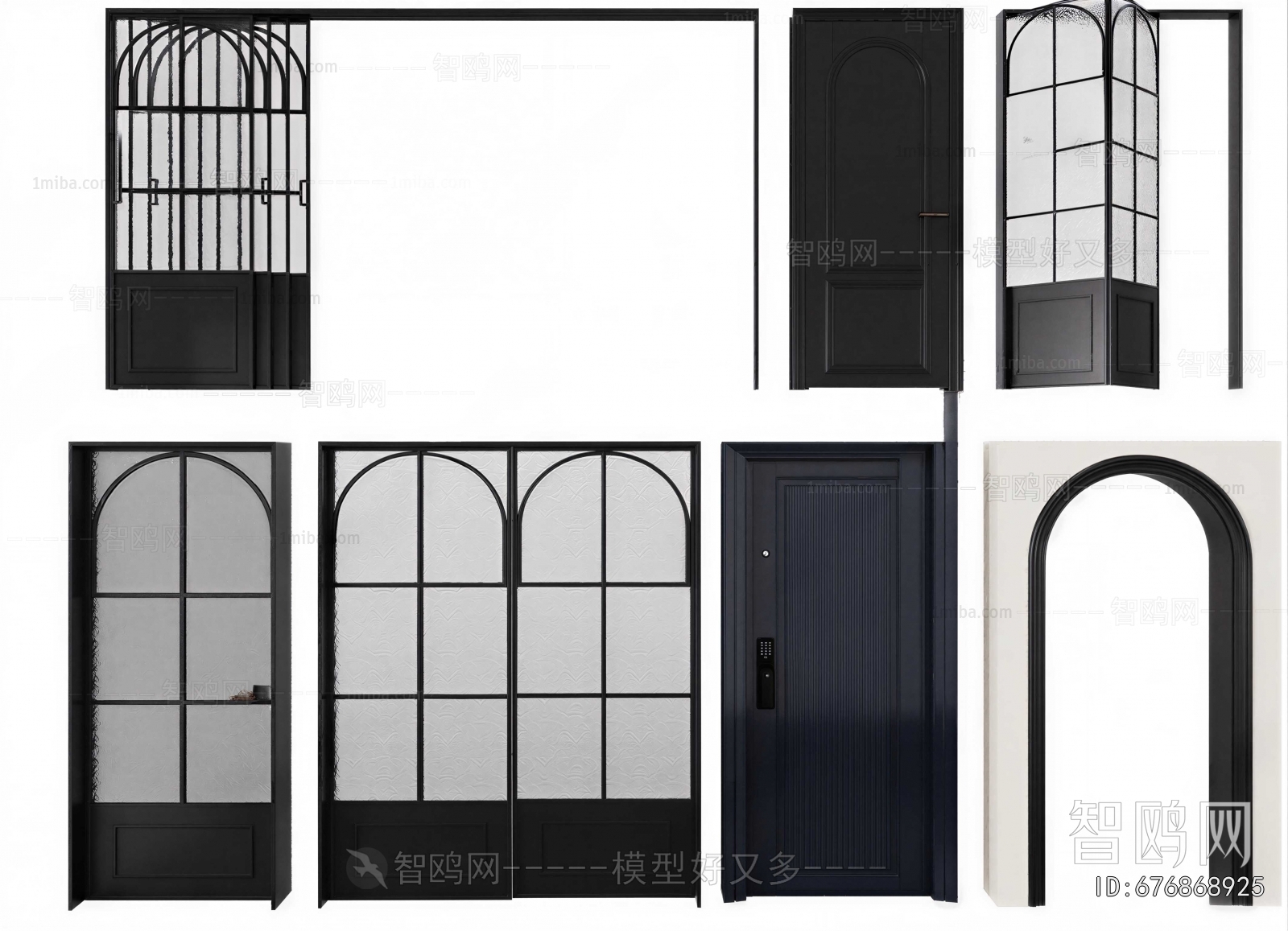 French Style Single Door