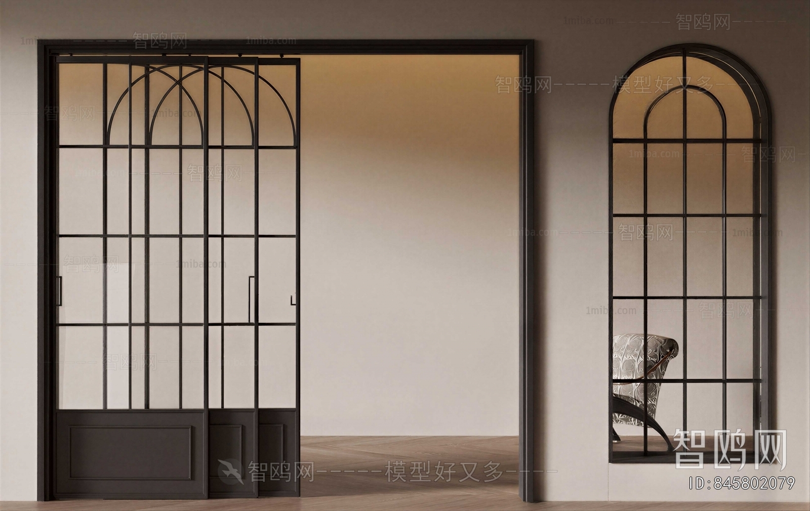 French Style Sliding Door