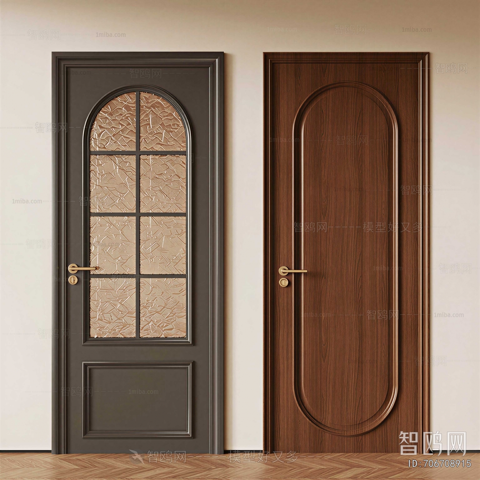 French Style Single Door