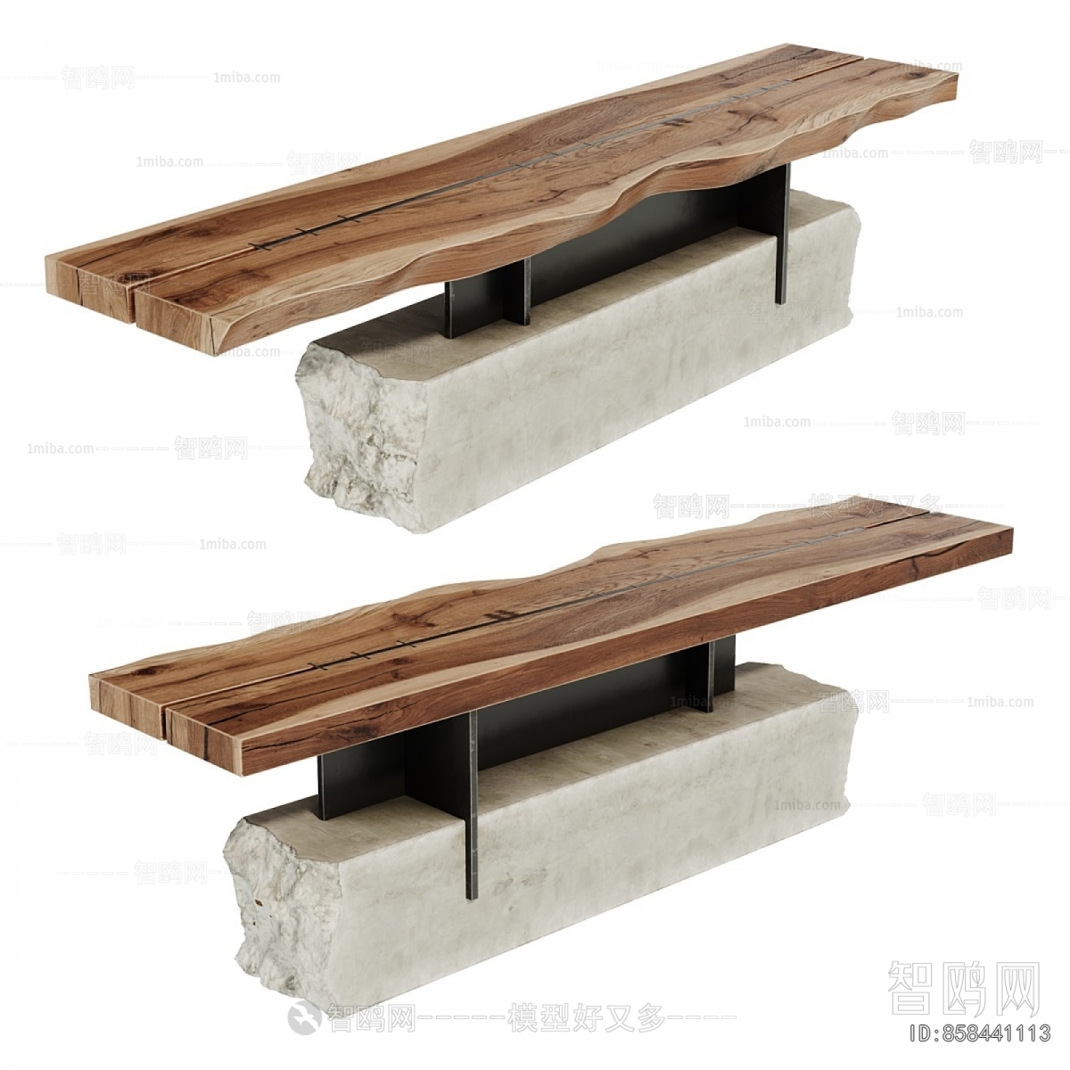 Wabi-sabi Style Console