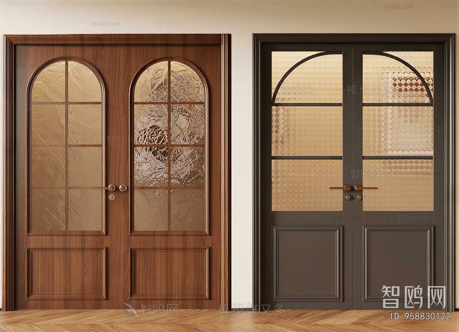 French Style Double Door