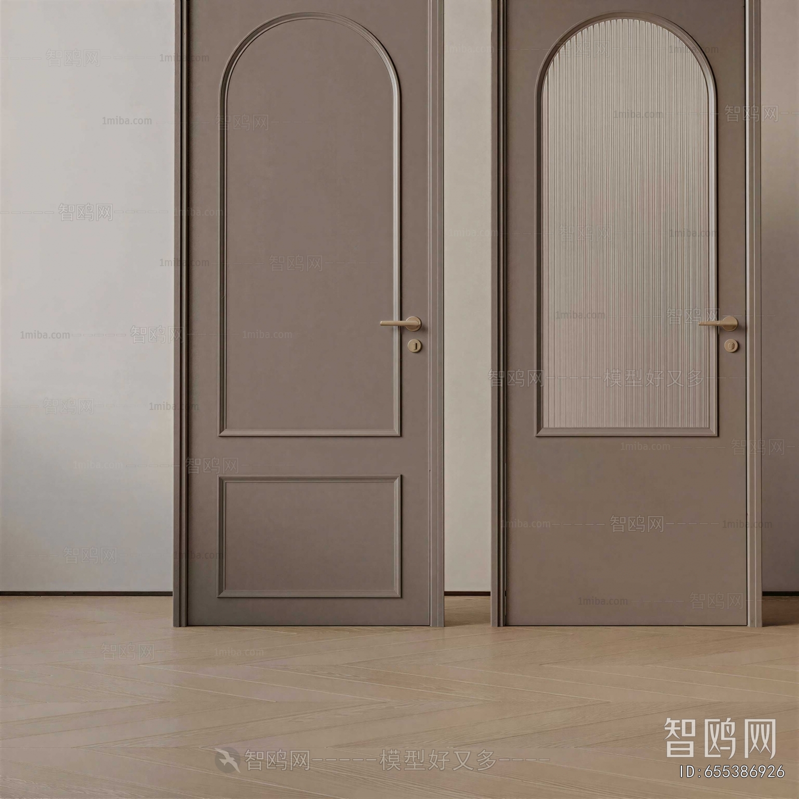 Modern Single Door