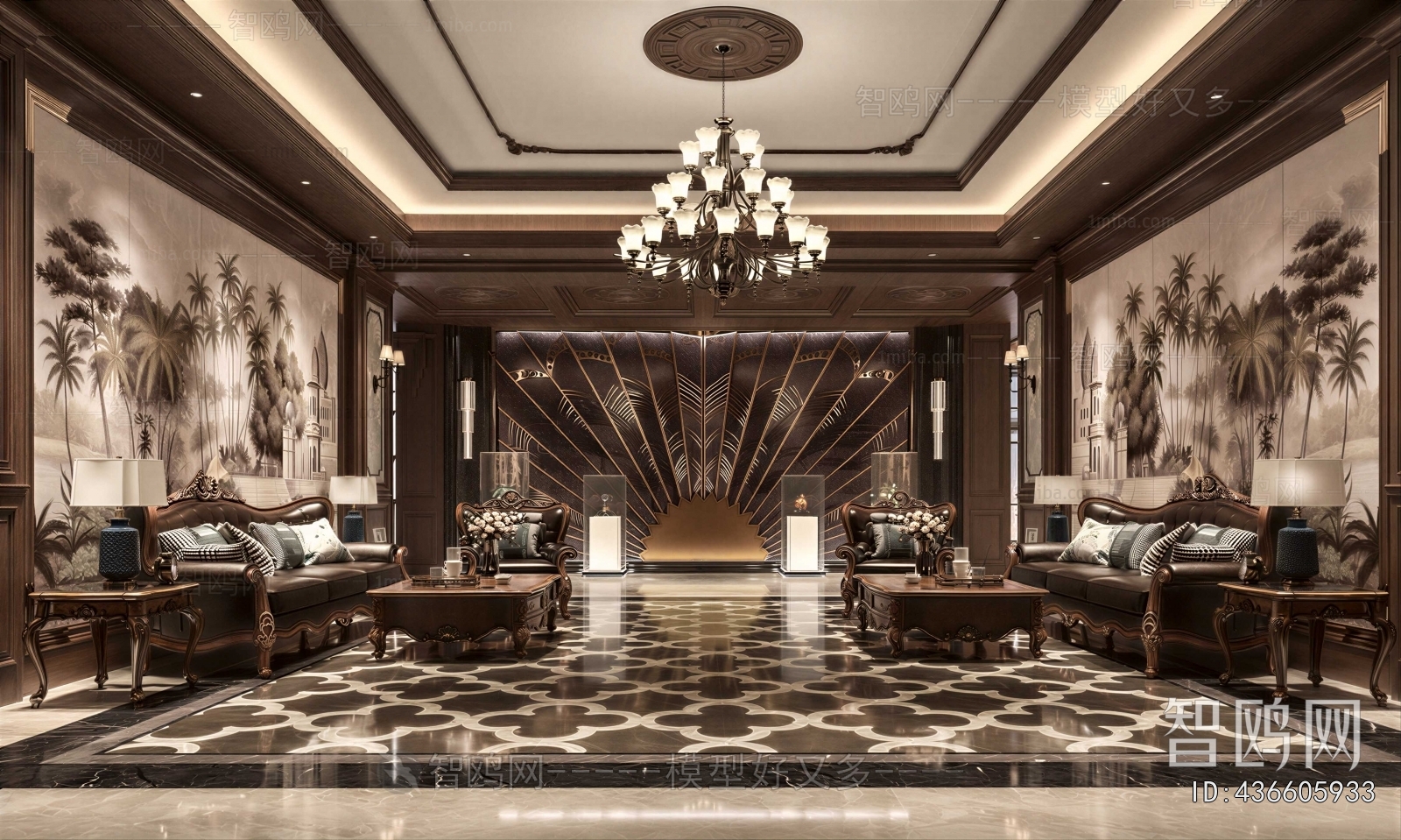 American Style A Living Room