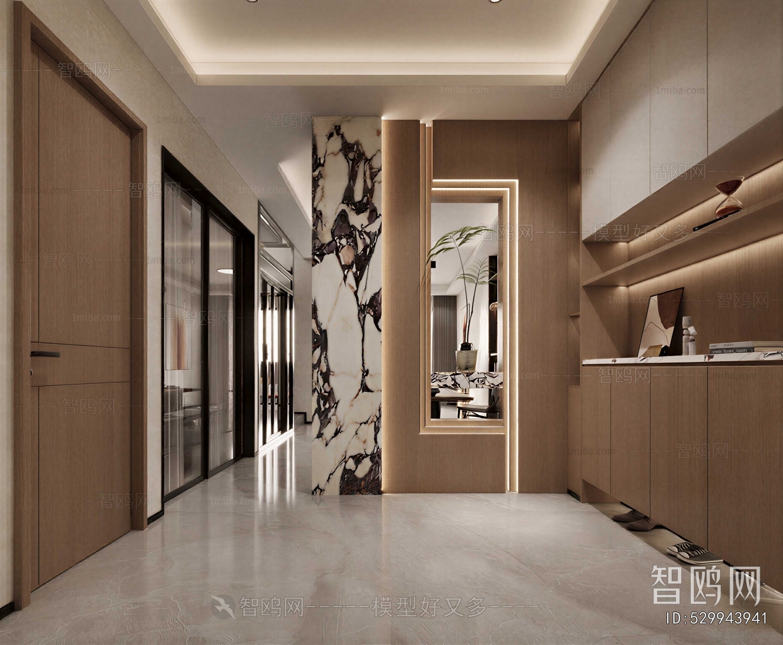 Modern Hallway