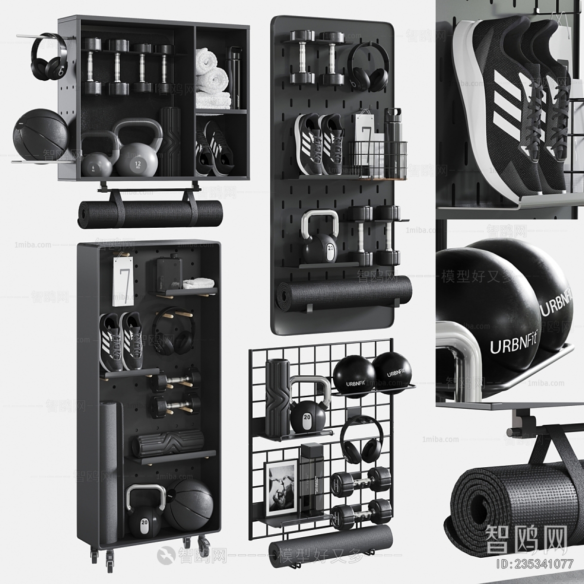 Modern Fitness Equipment