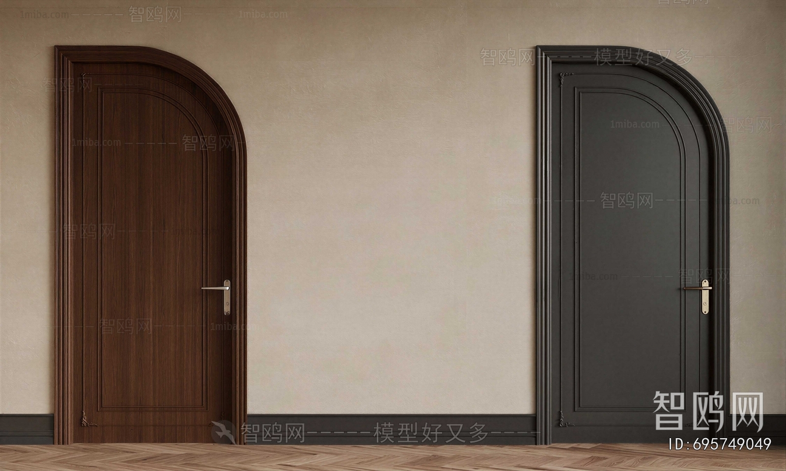 French Style Single Door