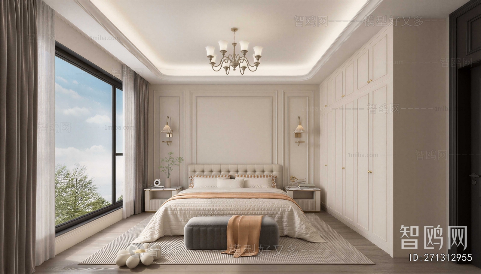 French Style Bedroom