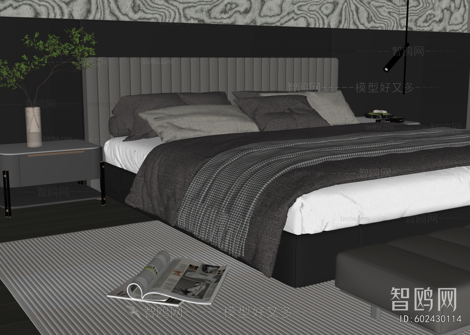 Modern Double Bed