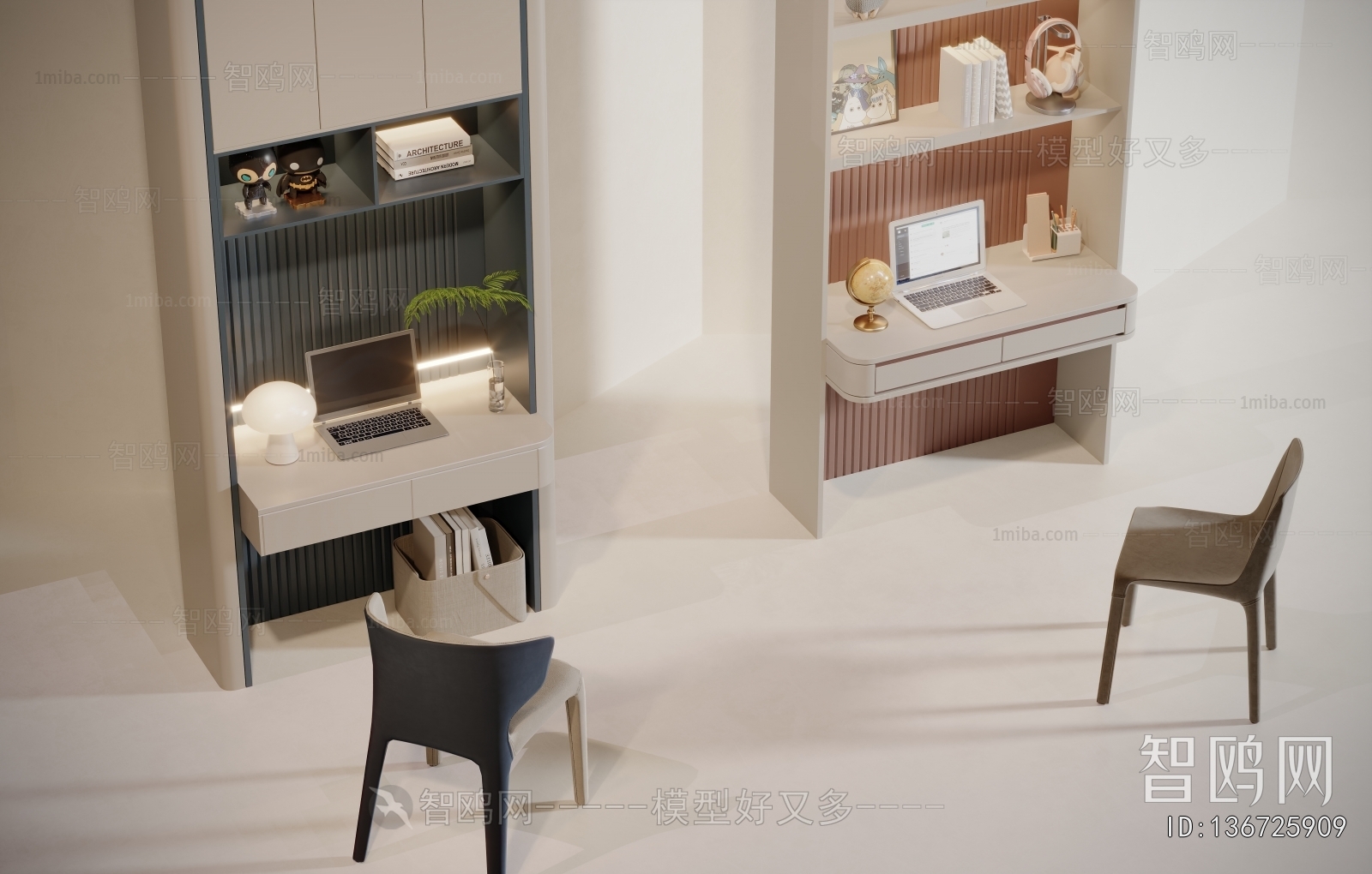 Modern Computer Desk And Chair