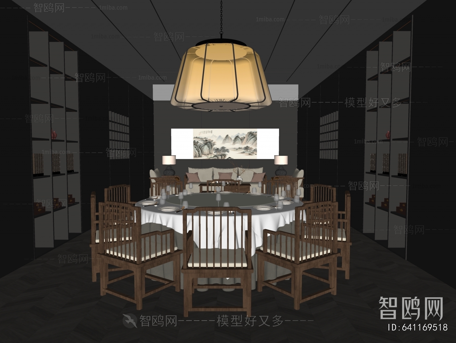 New Chinese Style Restaurant Box