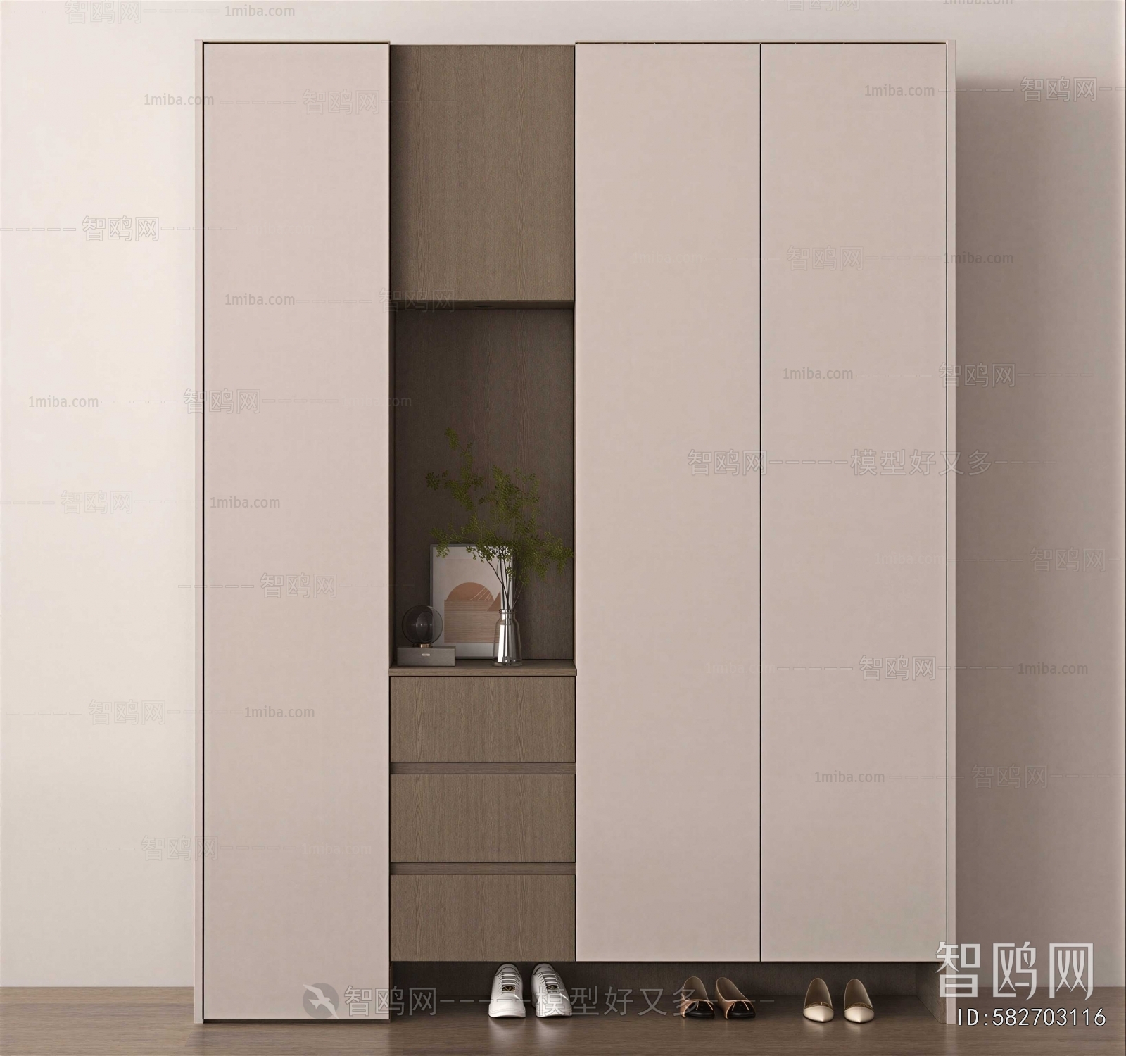 Modern Shoe Cabinet