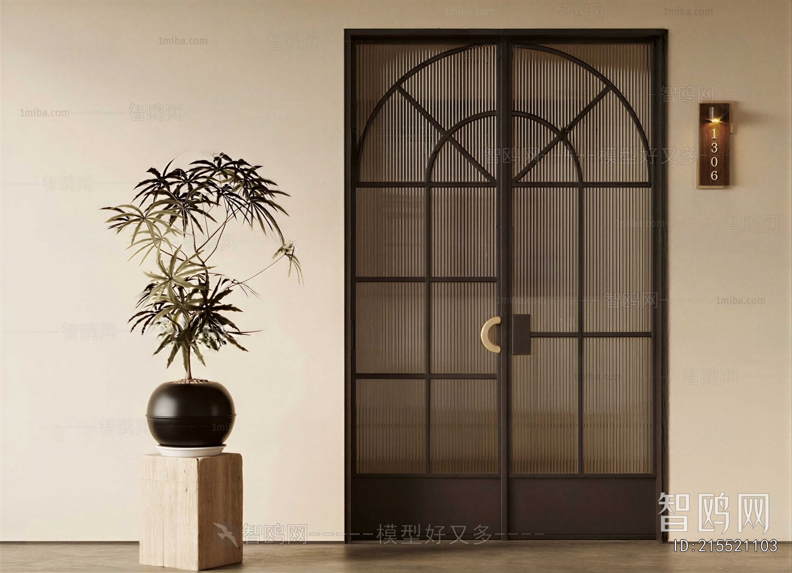 French Style Double Door