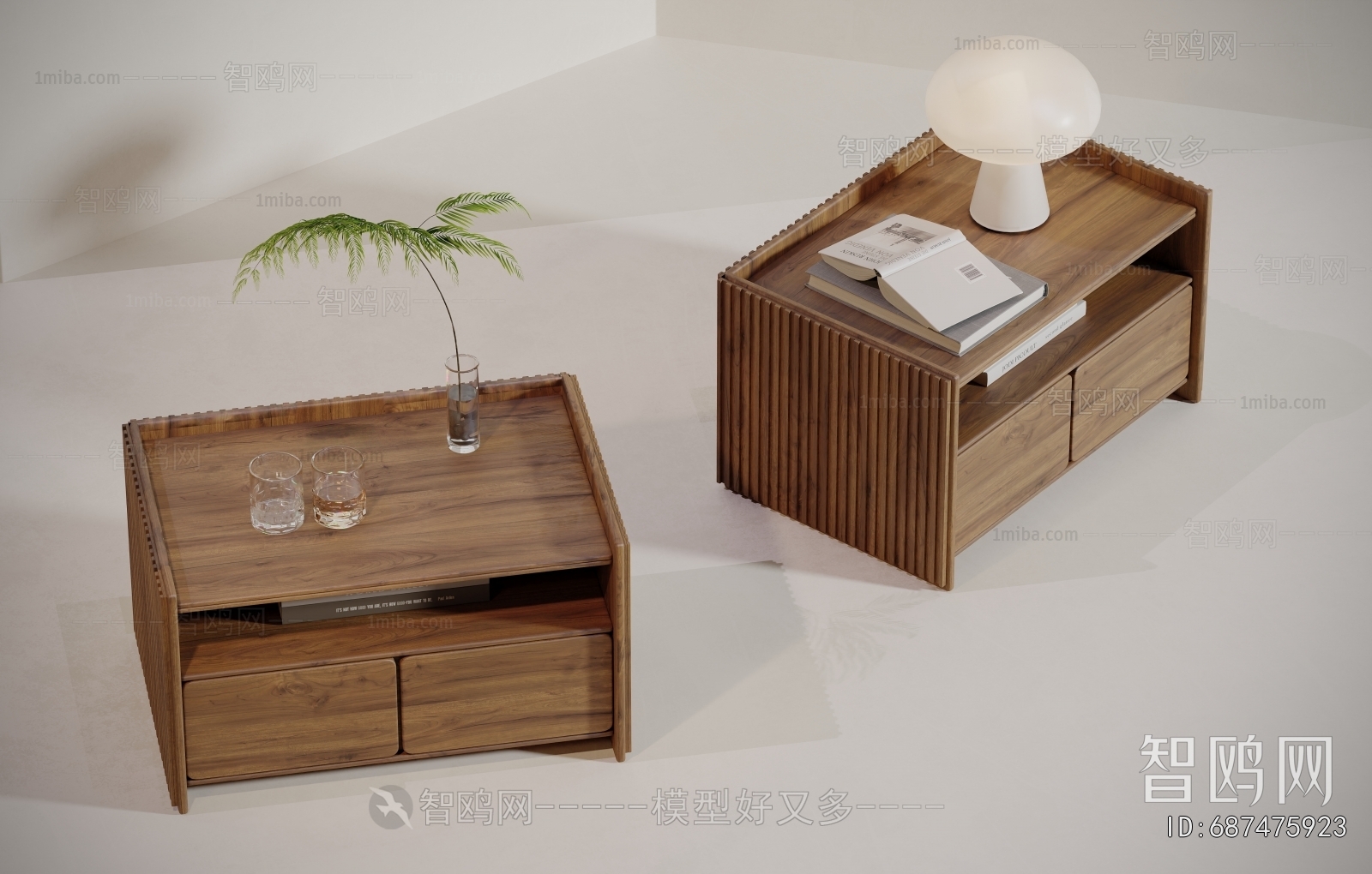 Modern Bedside Cupboard