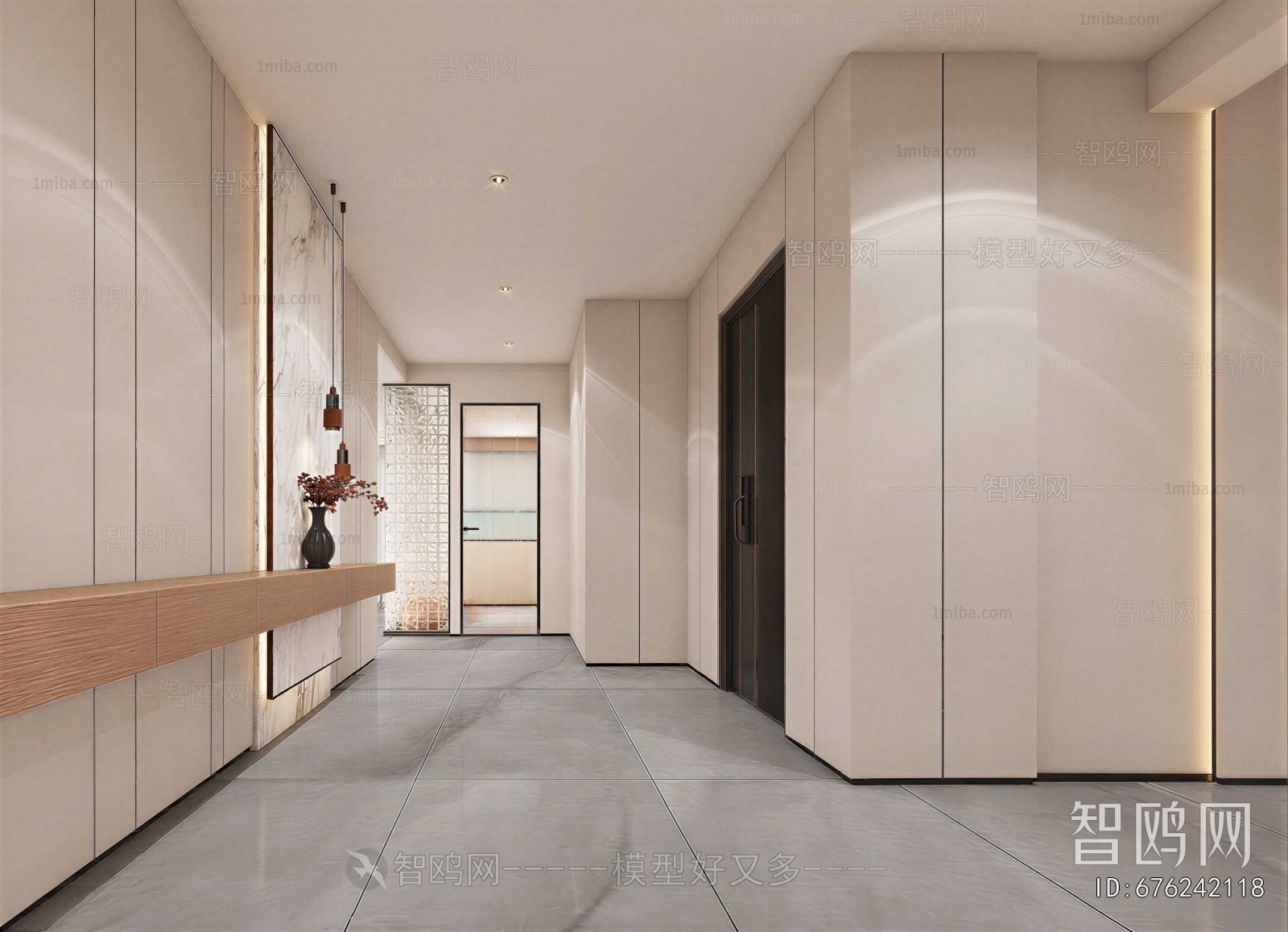 Modern Hallway