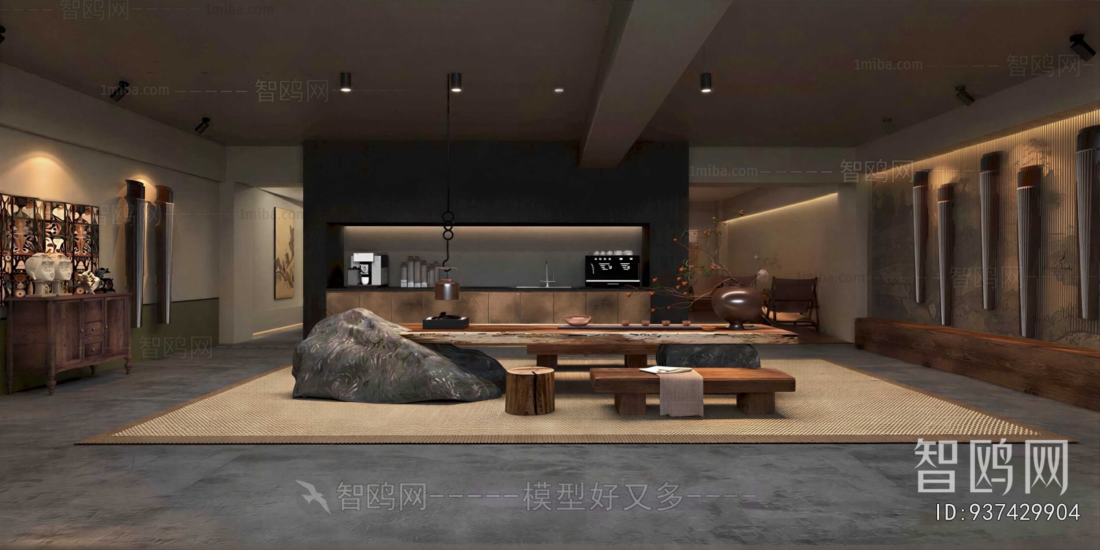 New Chinese Style Teahouse Tea House