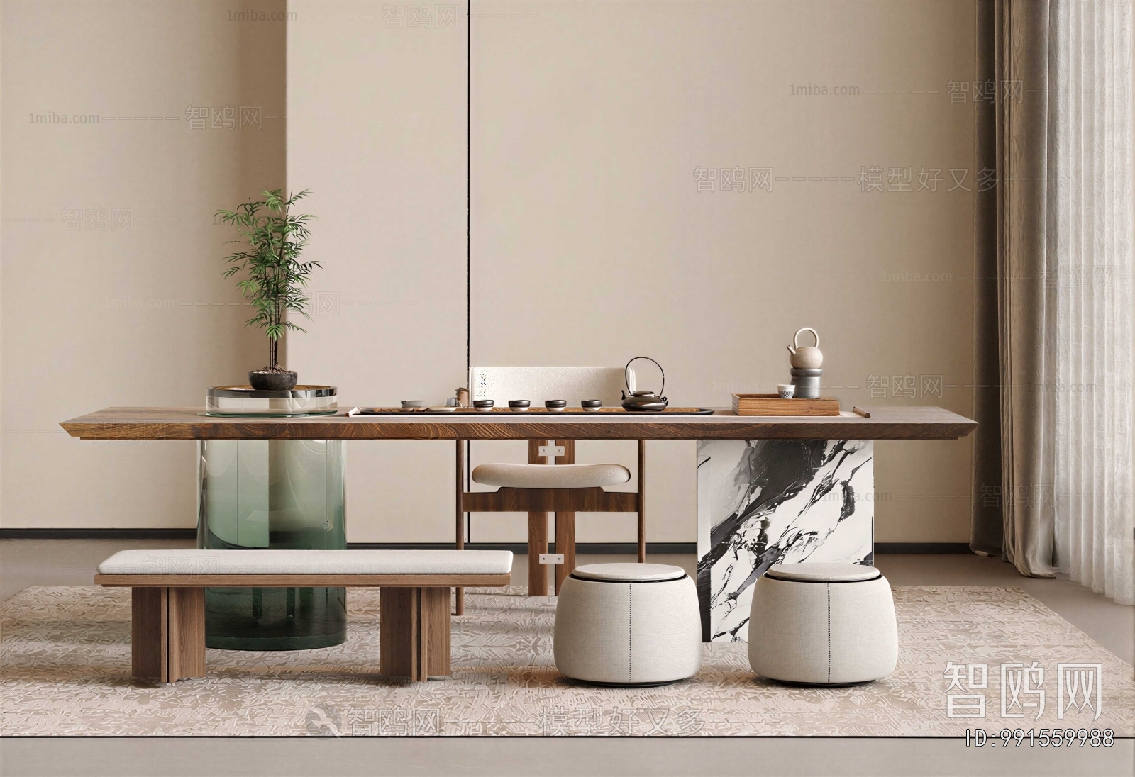 New Chinese Style Tea Tables And Chairs