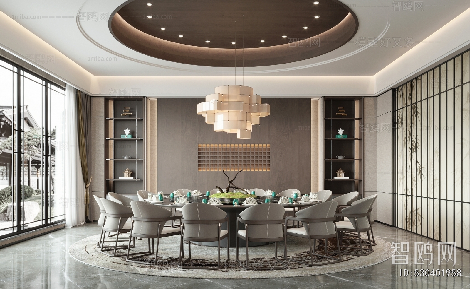 New Chinese Style Restaurant Box