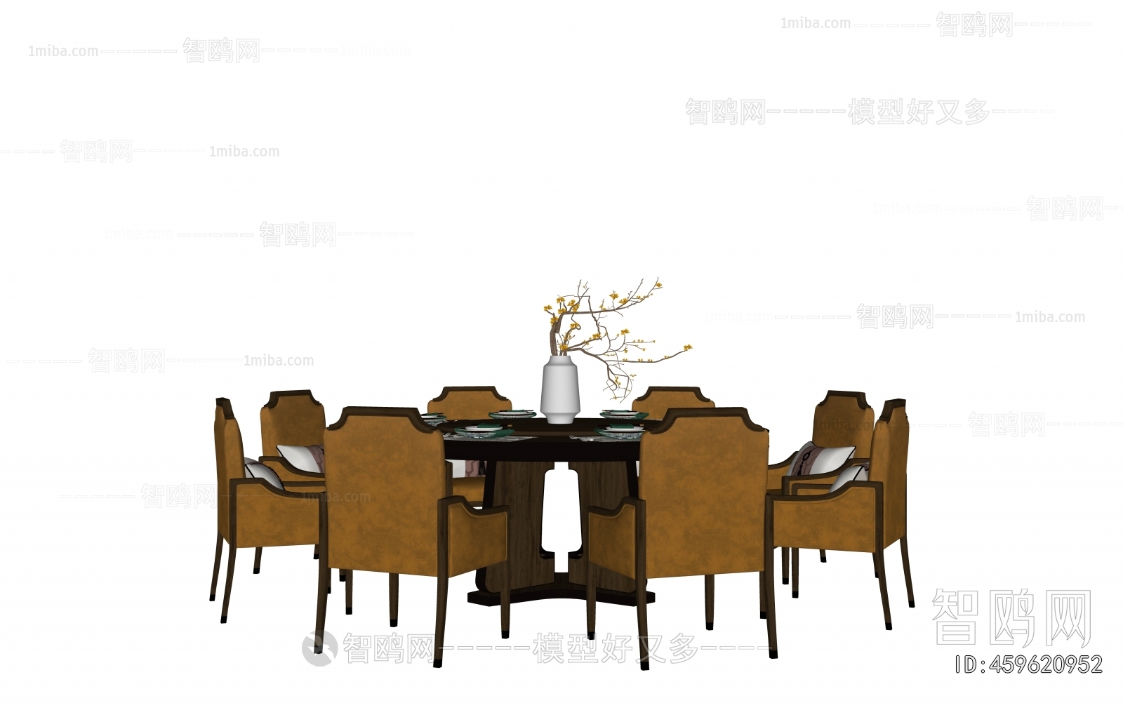 New Chinese Style Dining Table And Chairs