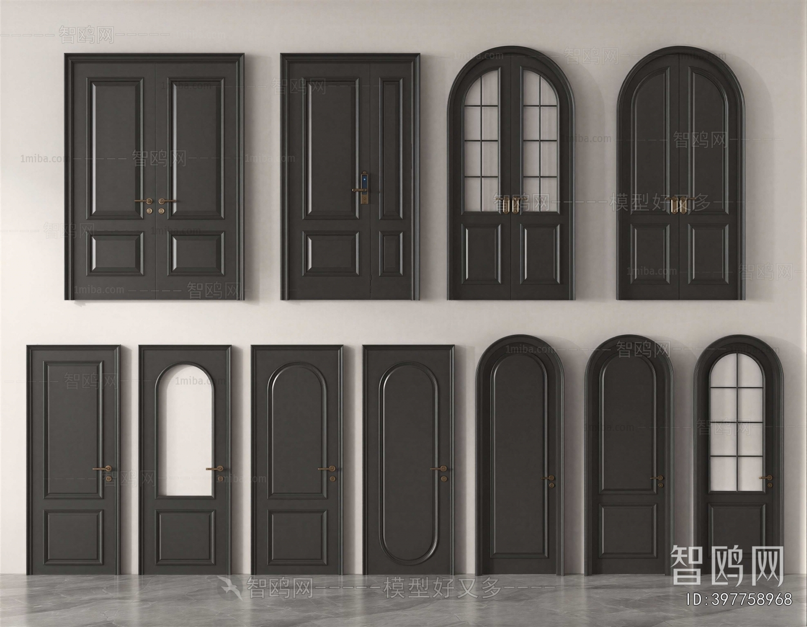 French Style Double Door