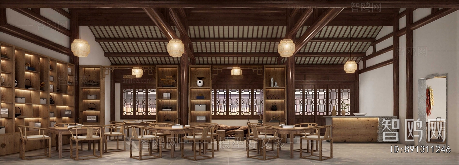 New Chinese Style Tea House