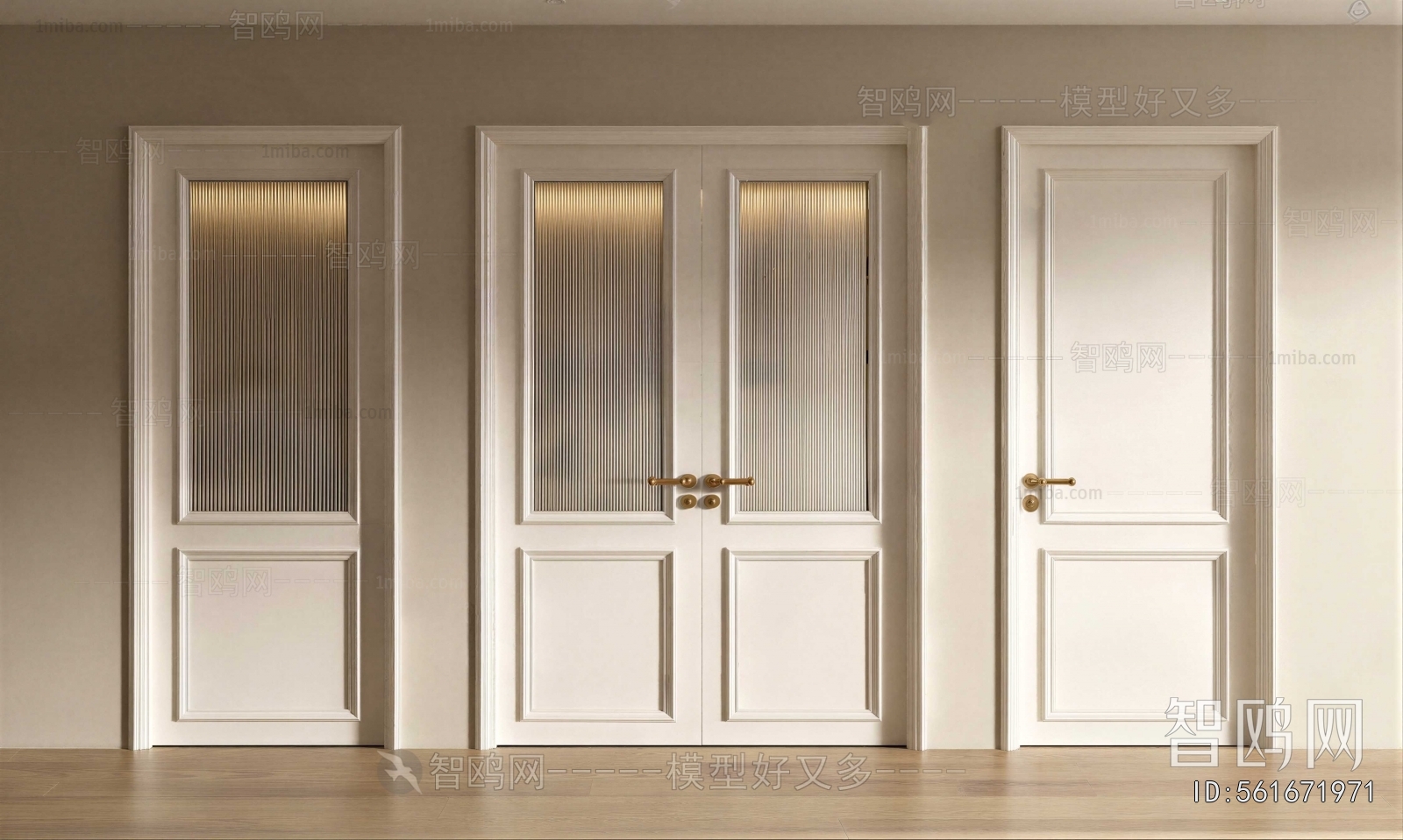 French Style Single Door