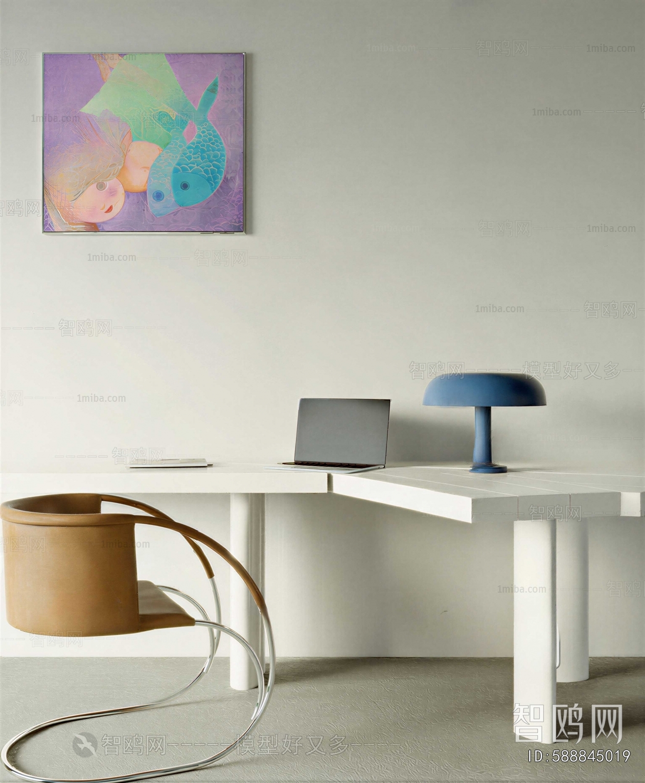 Modern Computer Desk And Chair