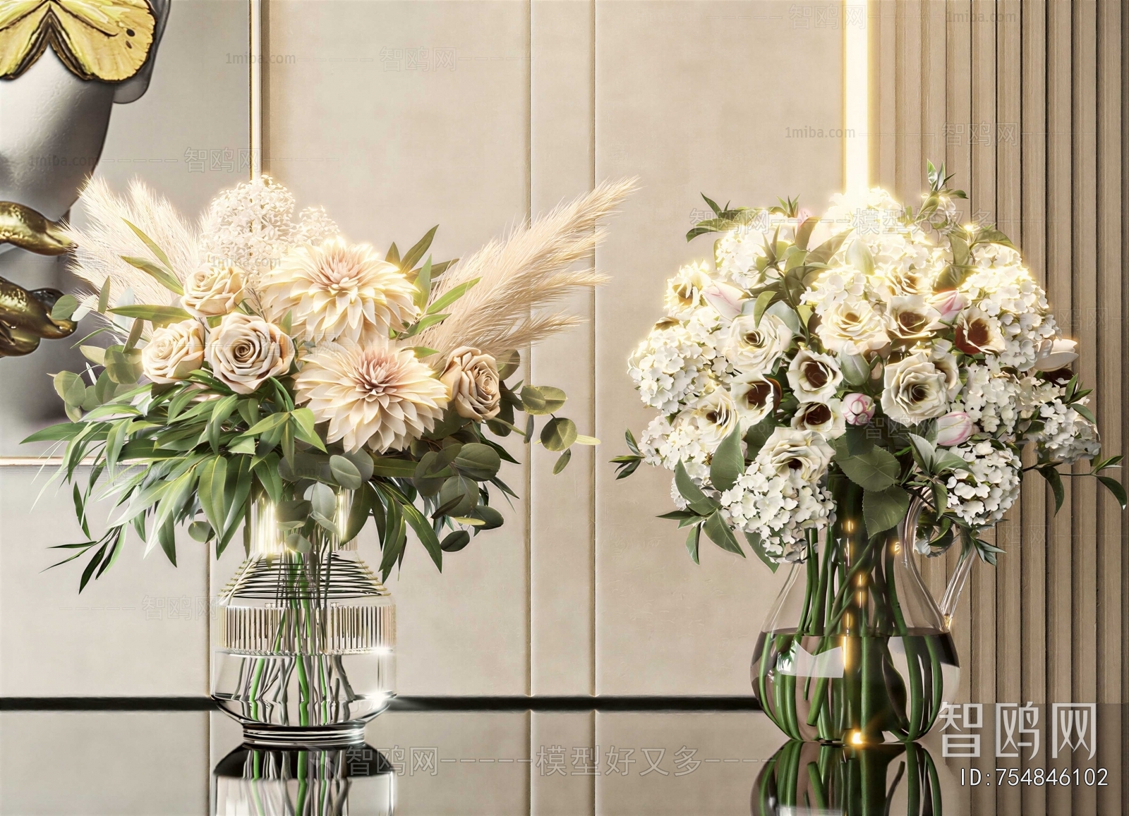 Modern Flower Arrangement