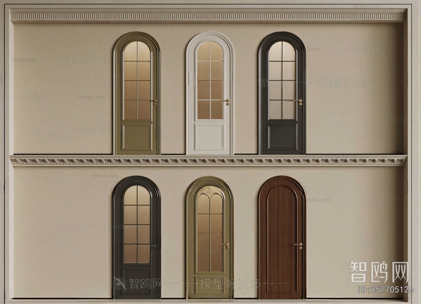 French Style Single Door