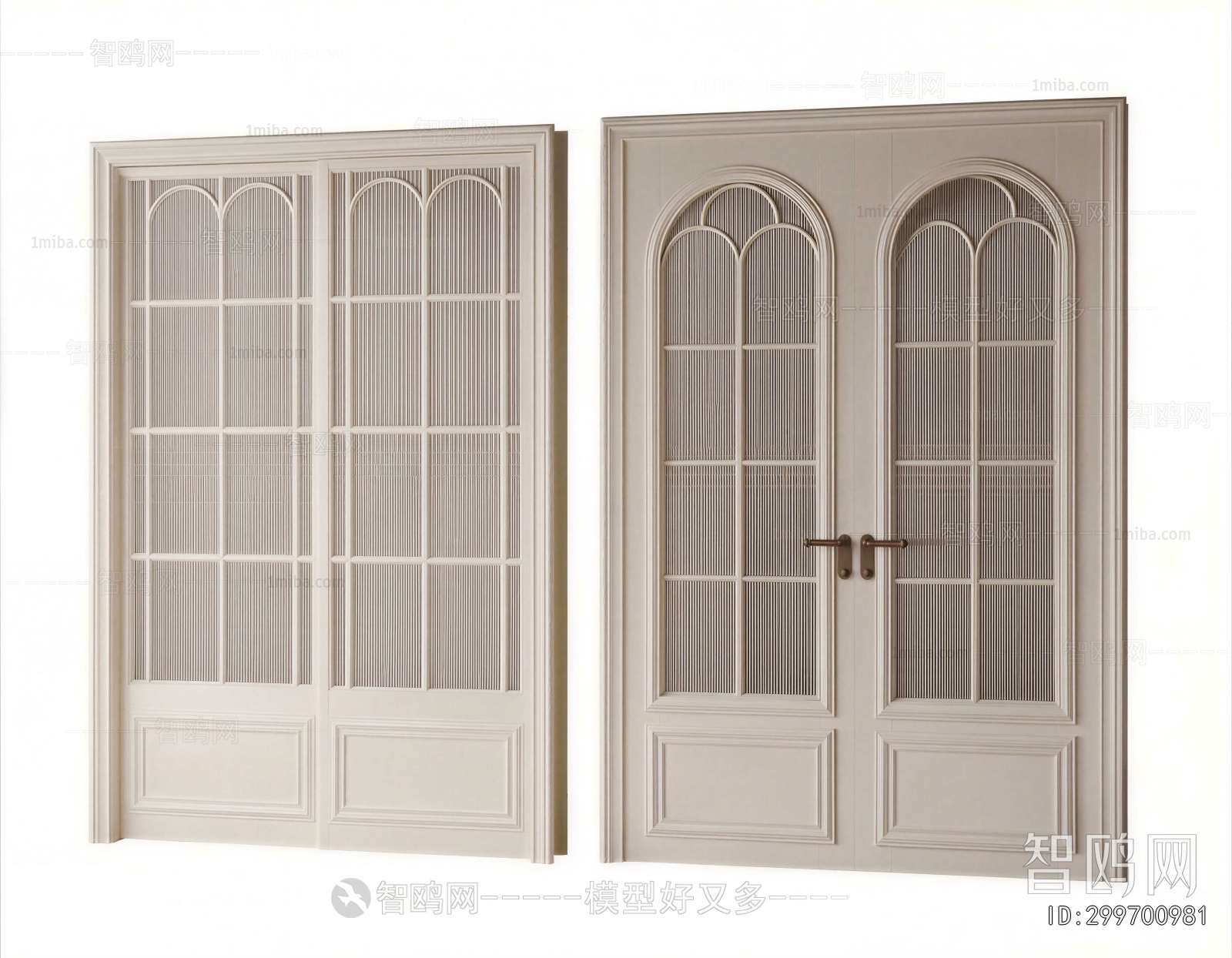 French Style Double Door