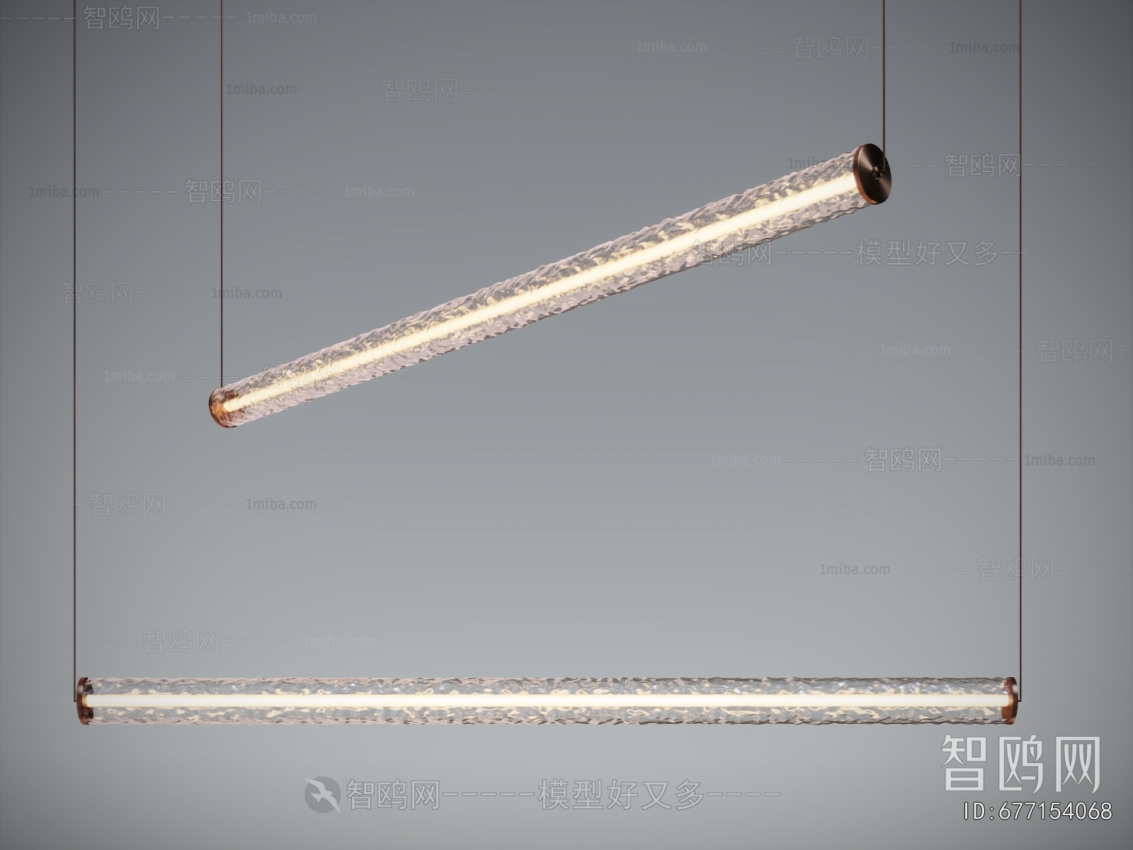 Modern Long Chandelier