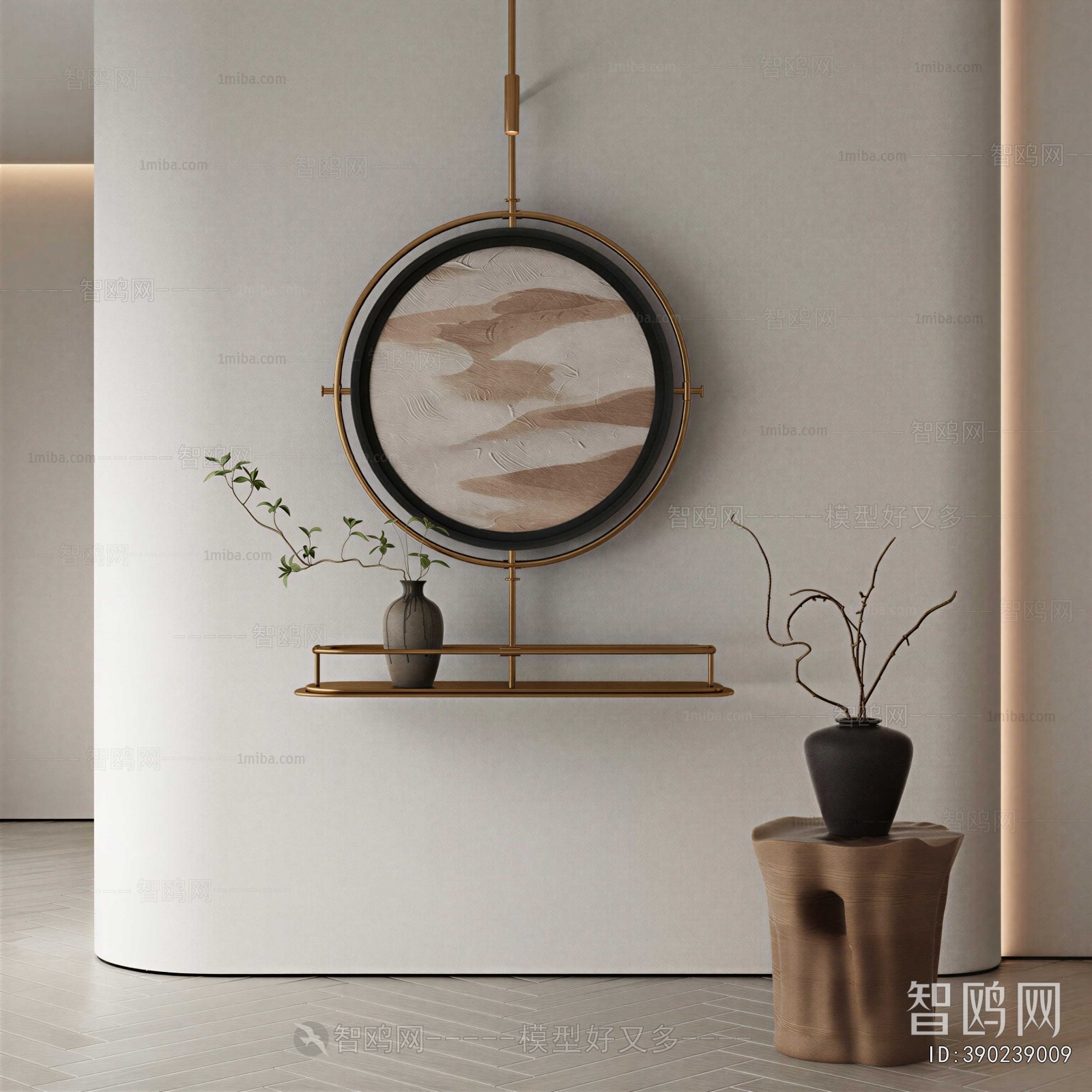 Wabi-sabi Style Wall Decoration