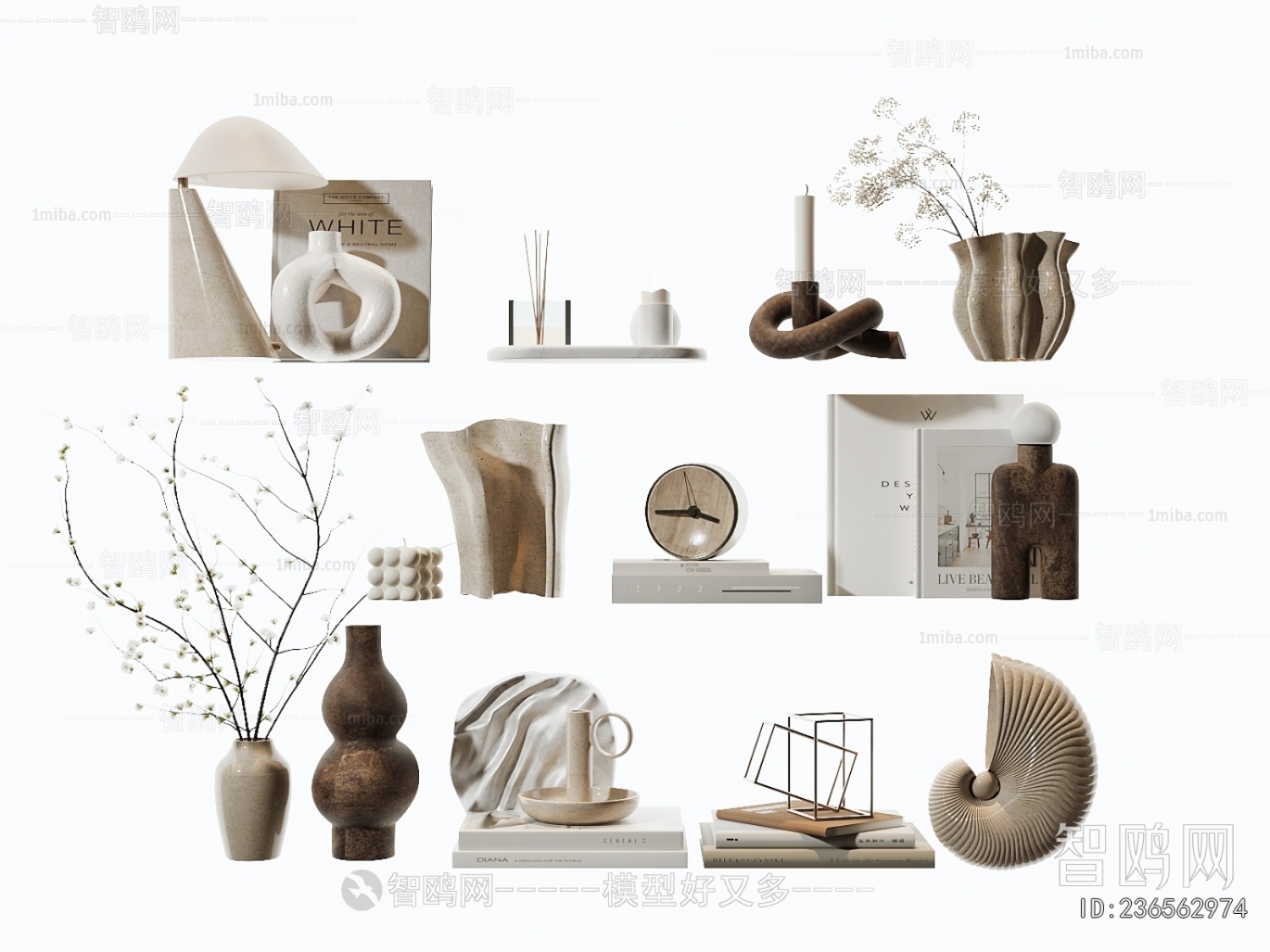 Wabi-sabi Style Decorative Set