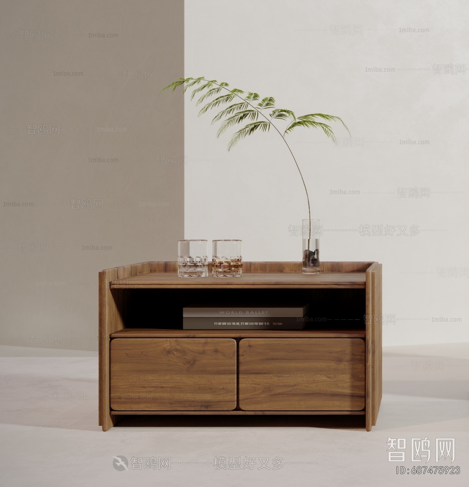 Modern Bedside Cupboard