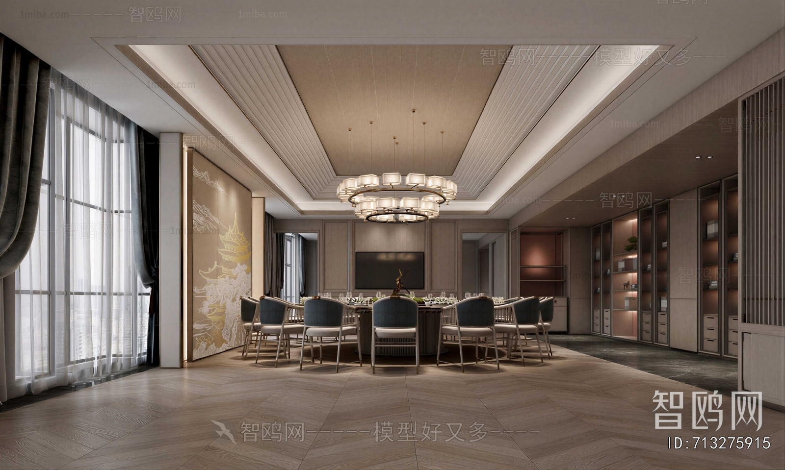 New Chinese Style Restaurant Box