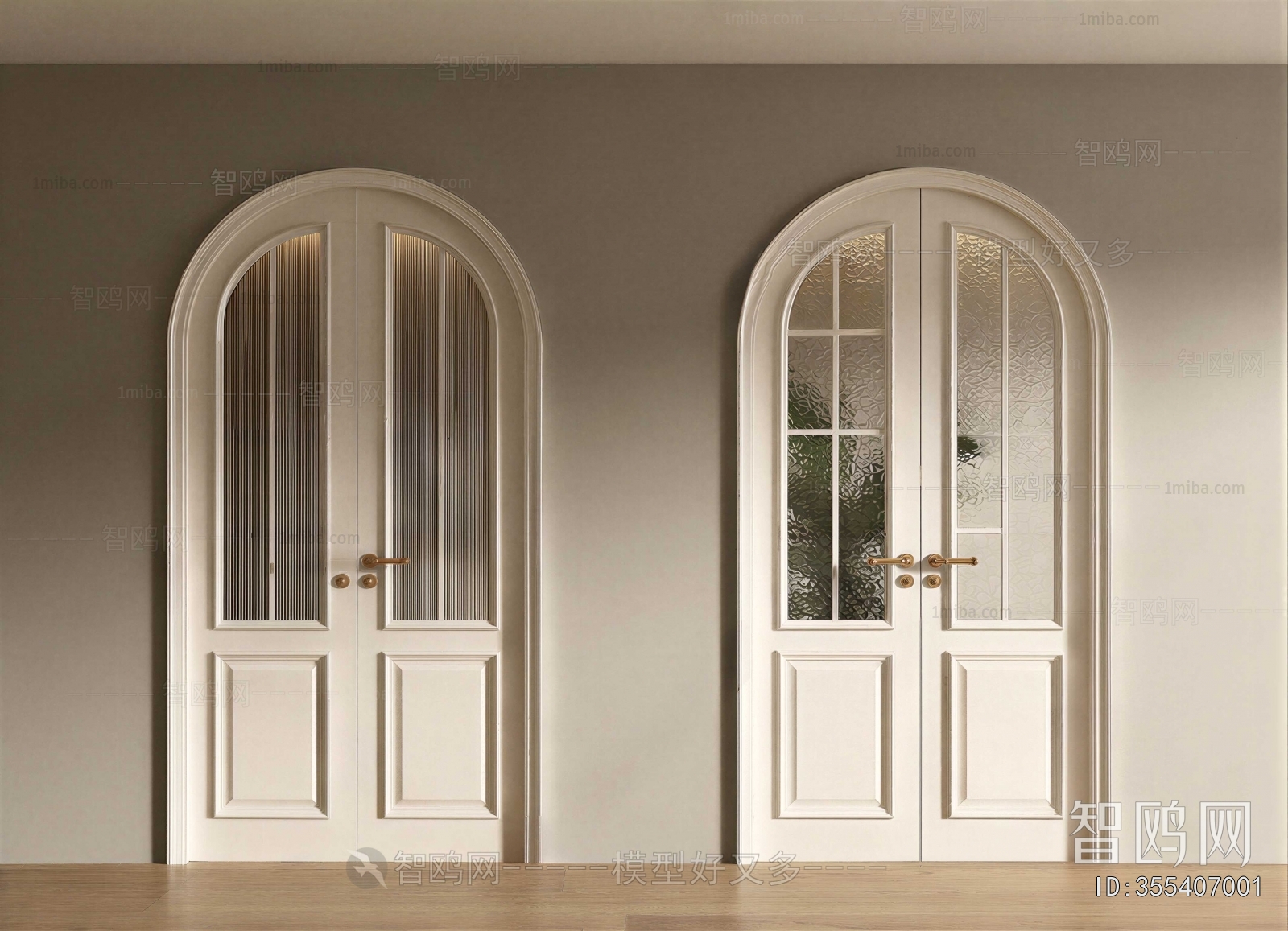 French Style Double Door