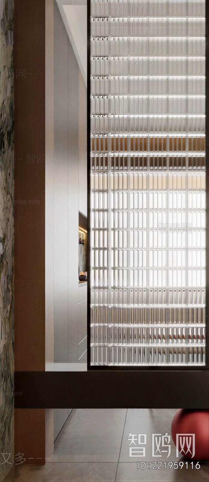 Modern Glass Screen Partition