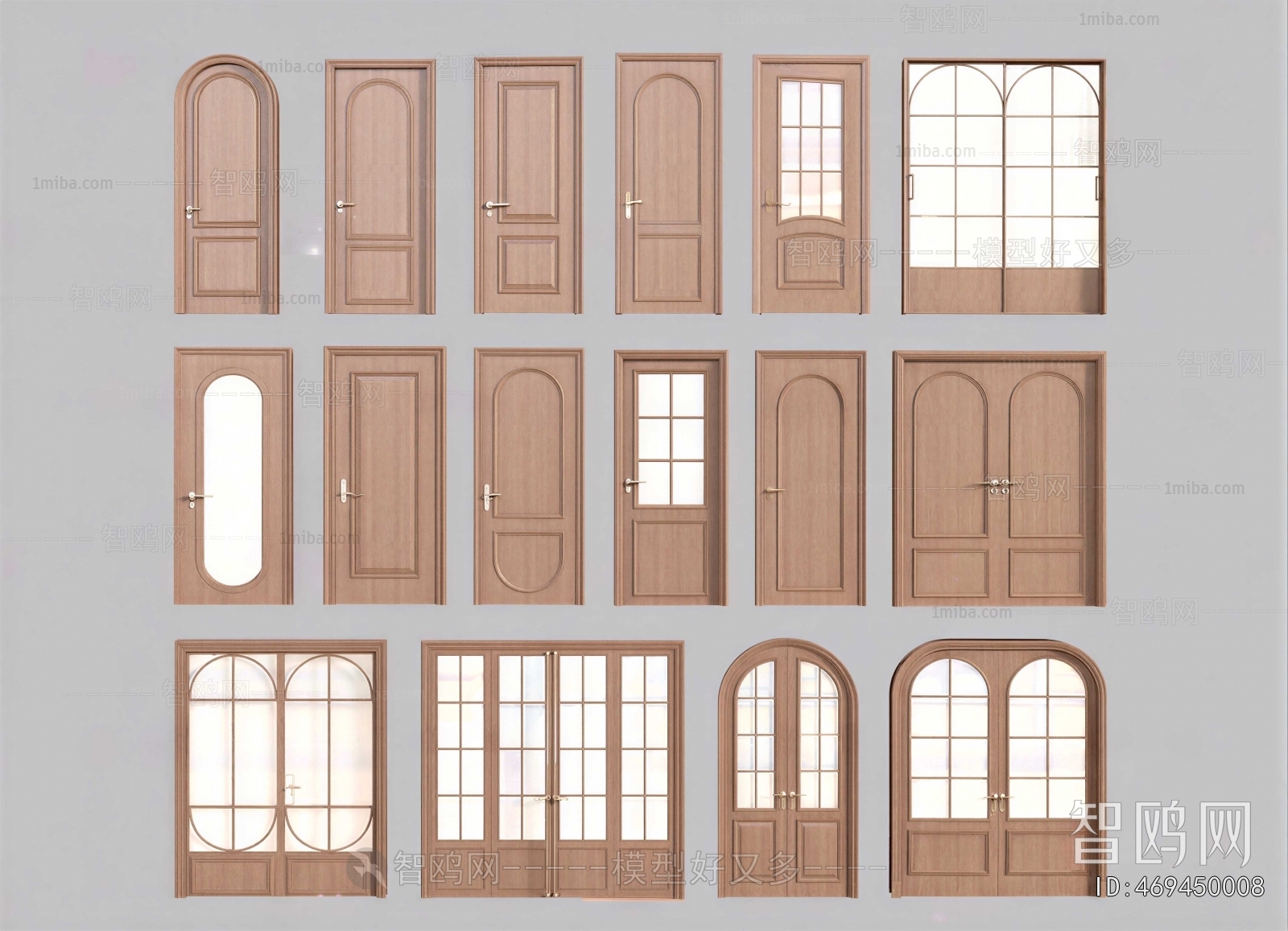 French Style Double Door