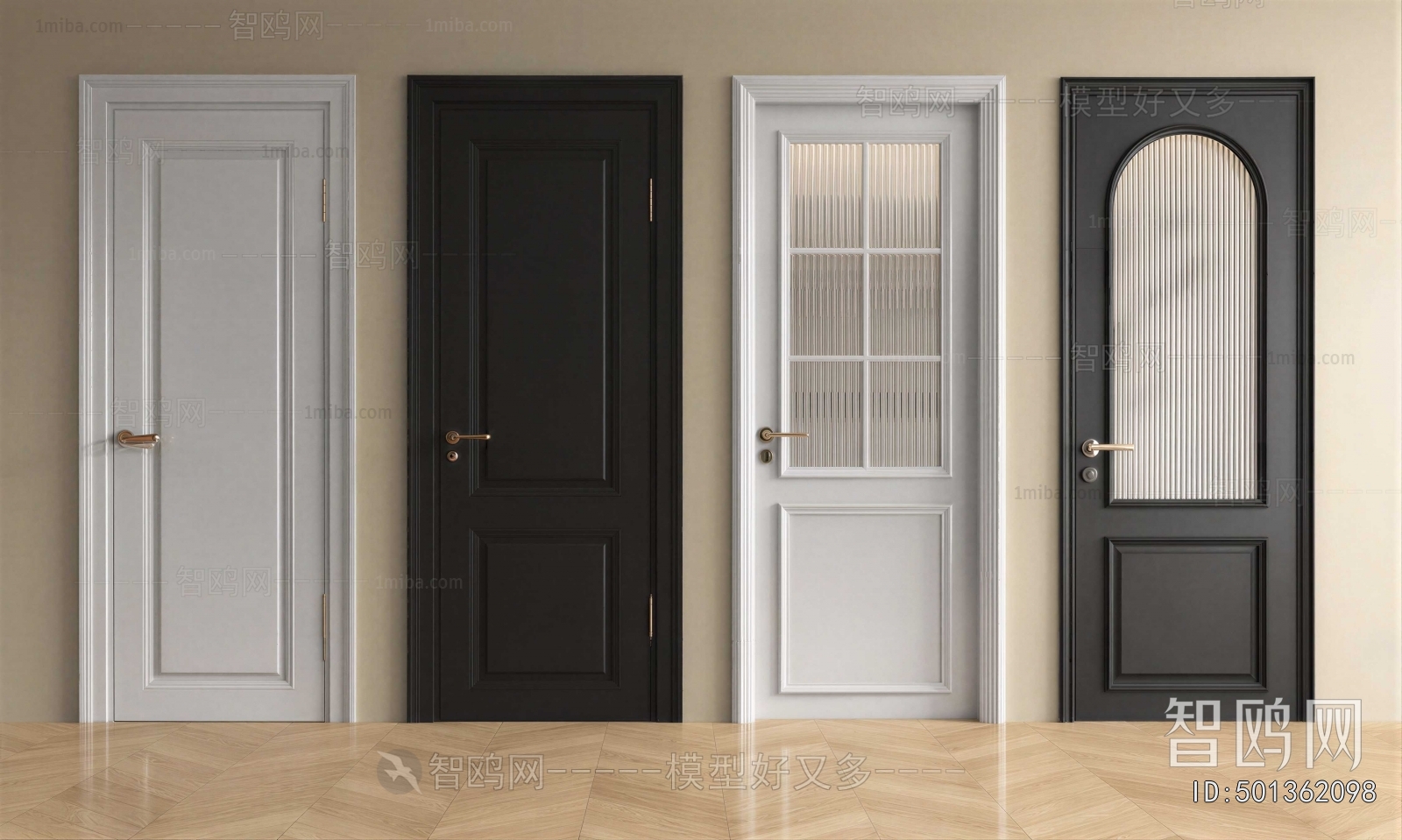 French Style Single Door