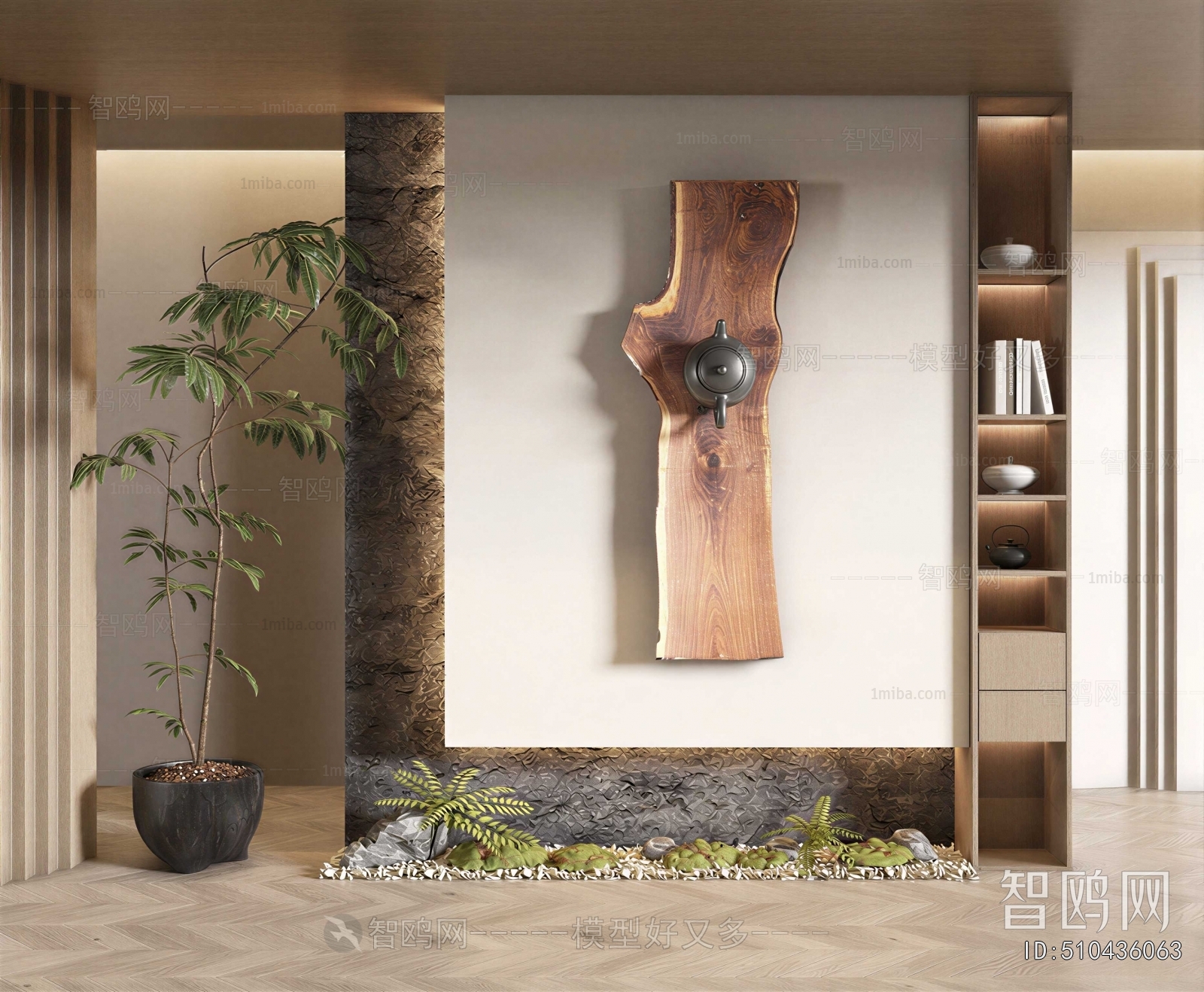 New Chinese Style Hallway