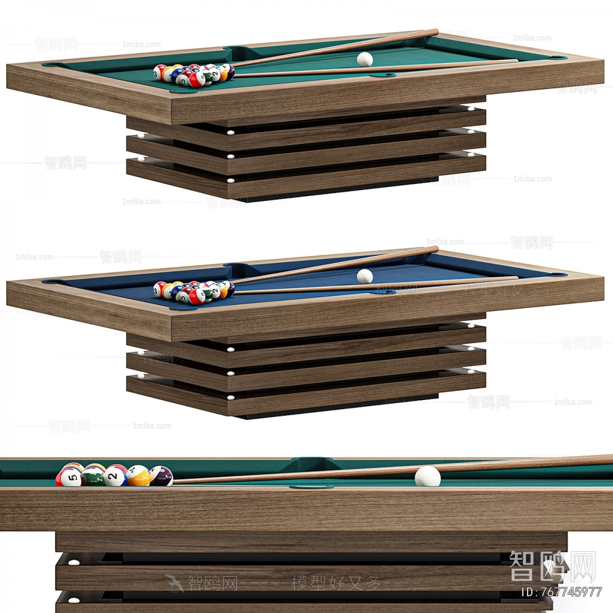 Modern Pool Table