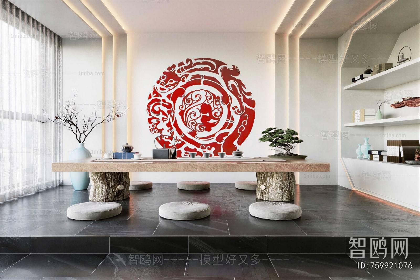 New Chinese Style Tea House