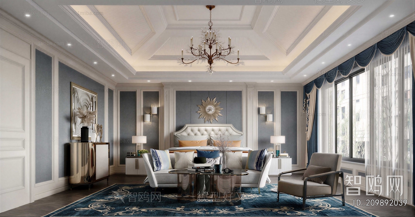 European Style Bedroom