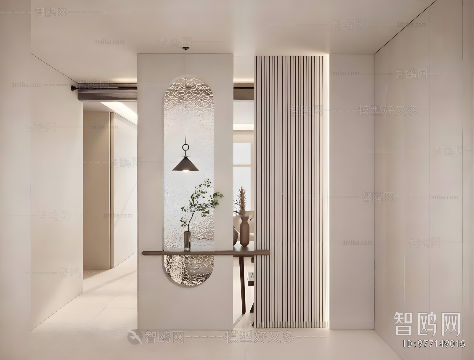 New Chinese Style Hallway