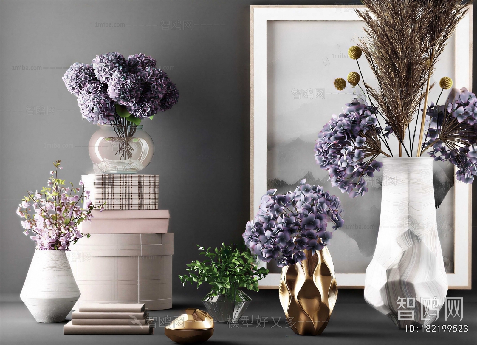 Modern Flower Arrangement