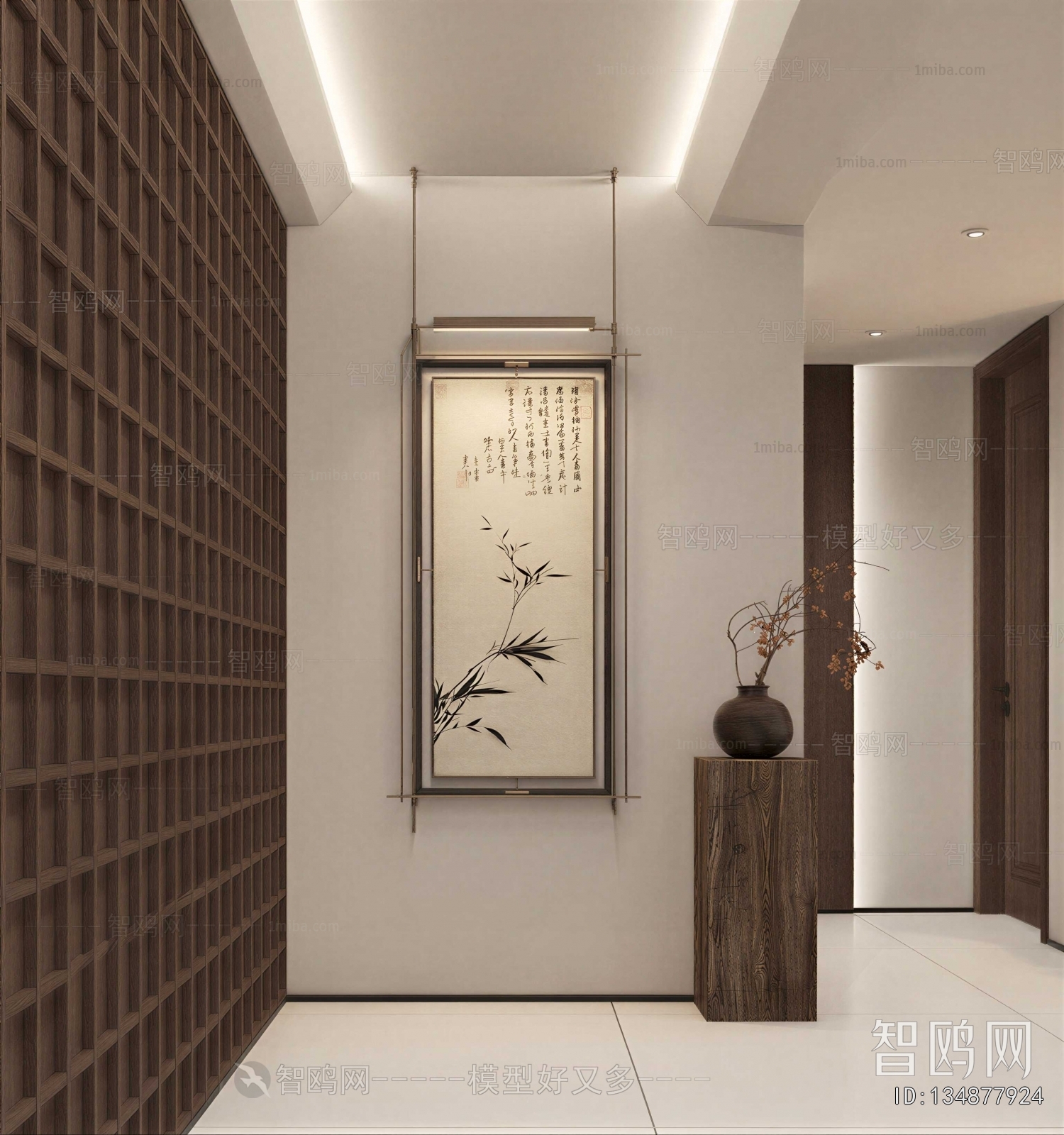New Chinese Style Hallway
