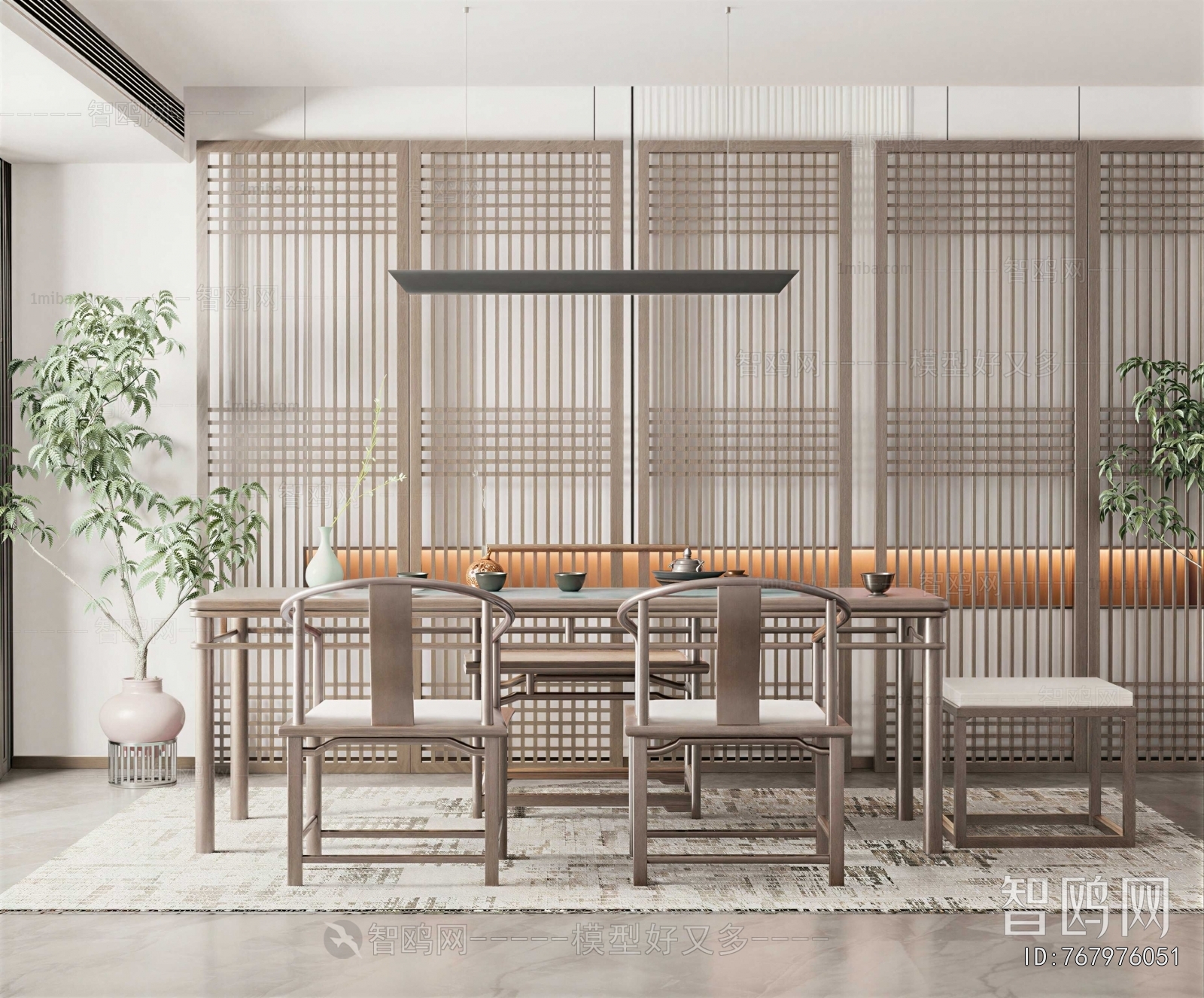 New Chinese Style Tea House