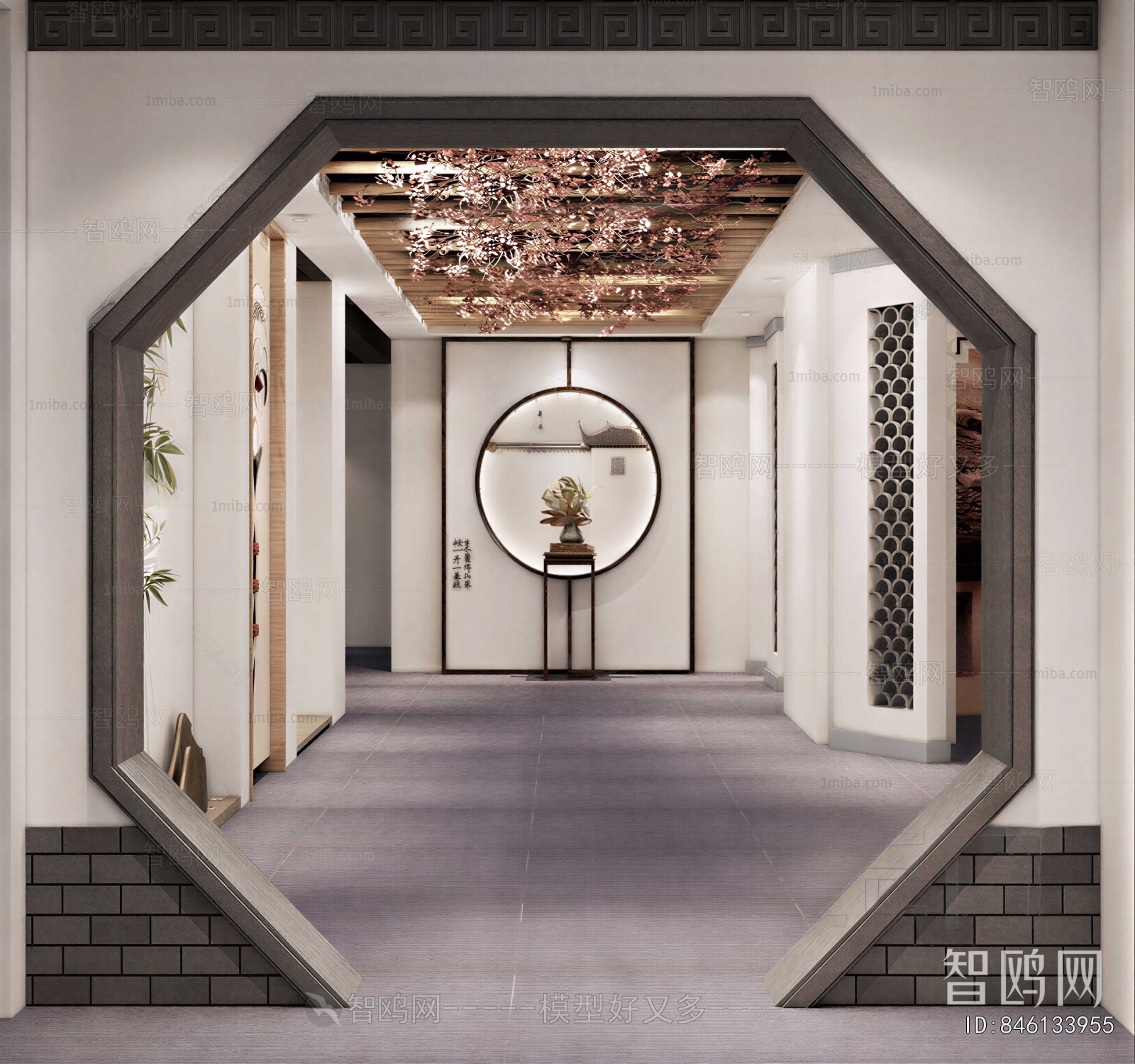 New Chinese Style Hallway
