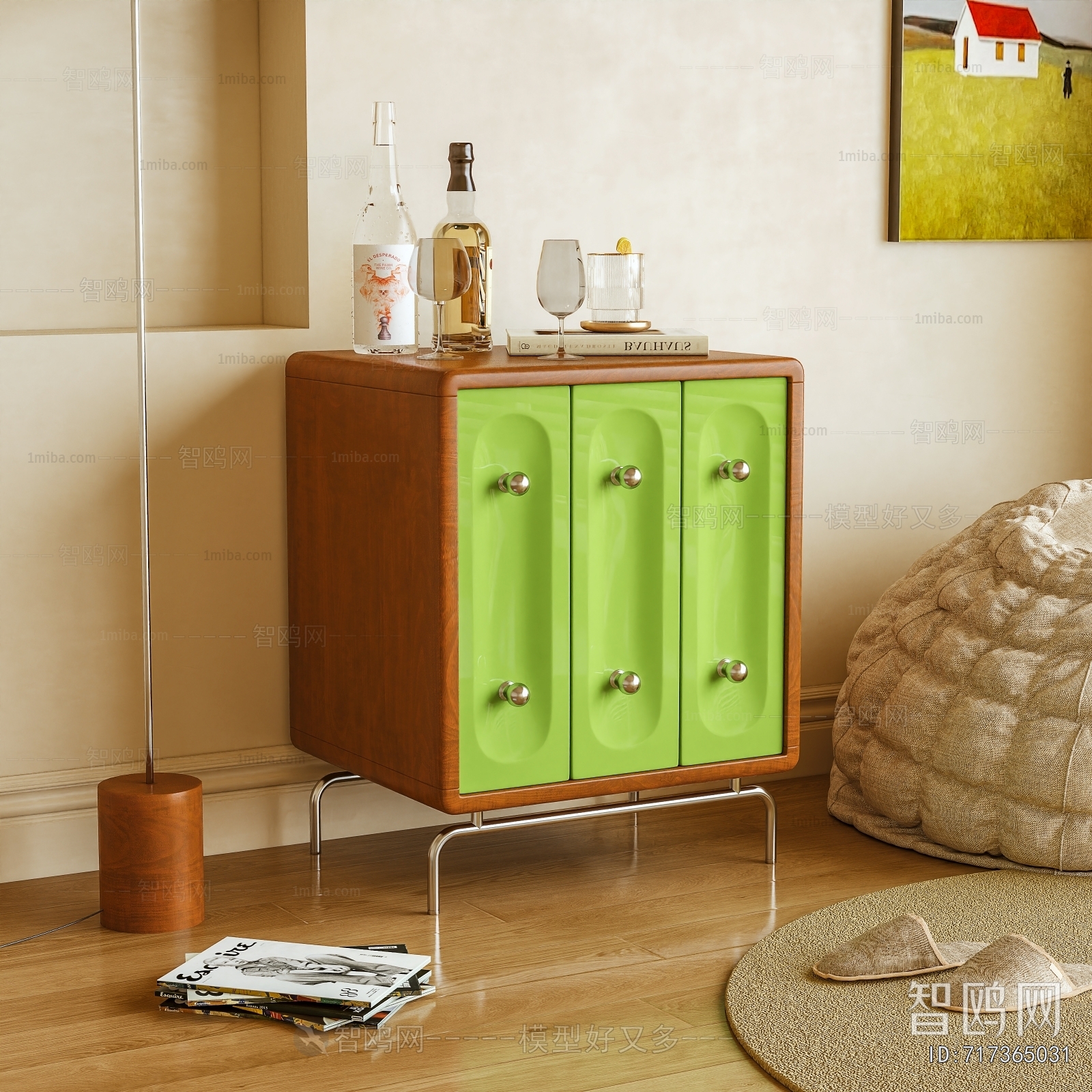 Modern Side Cabinet